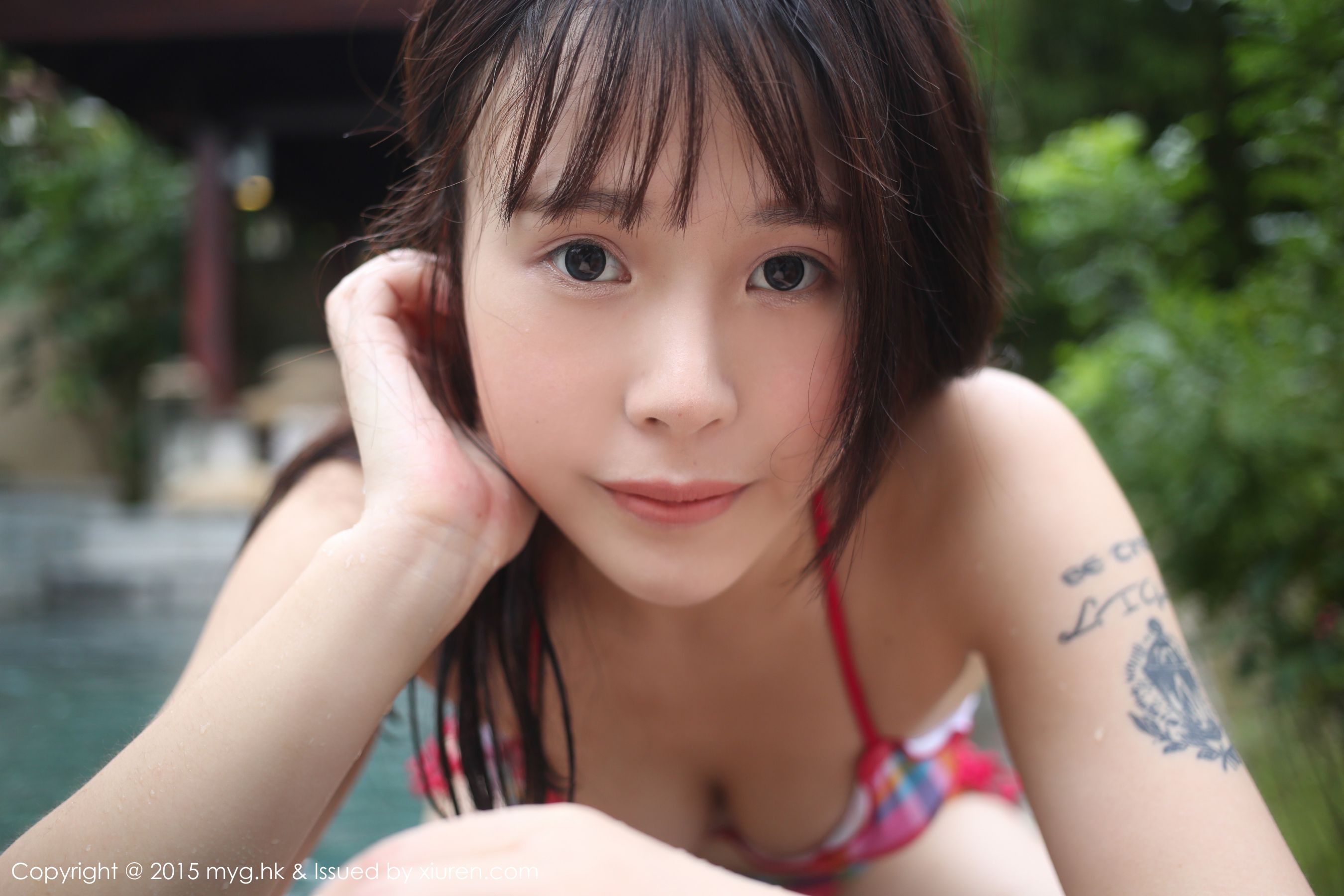 Evelyn艾莉《大胆比基尼湿身外拍》  Vol.186-图25