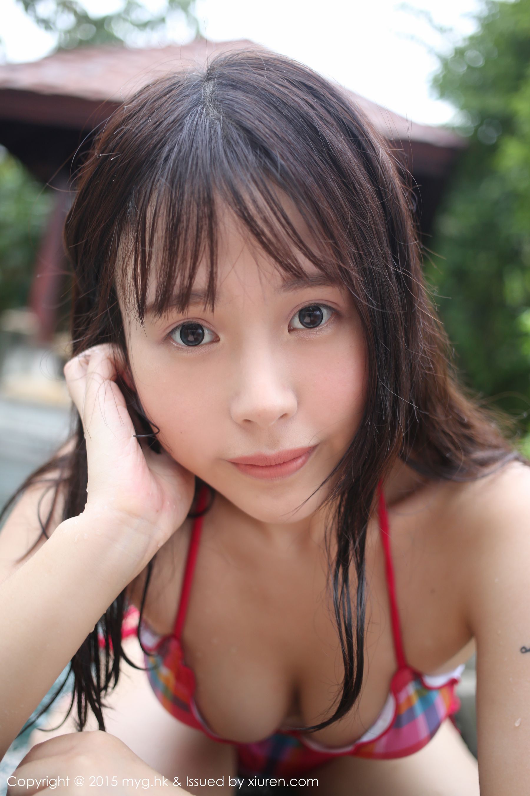 Evelyn艾莉《大胆比基尼湿身外拍》  Vol.186-图26
