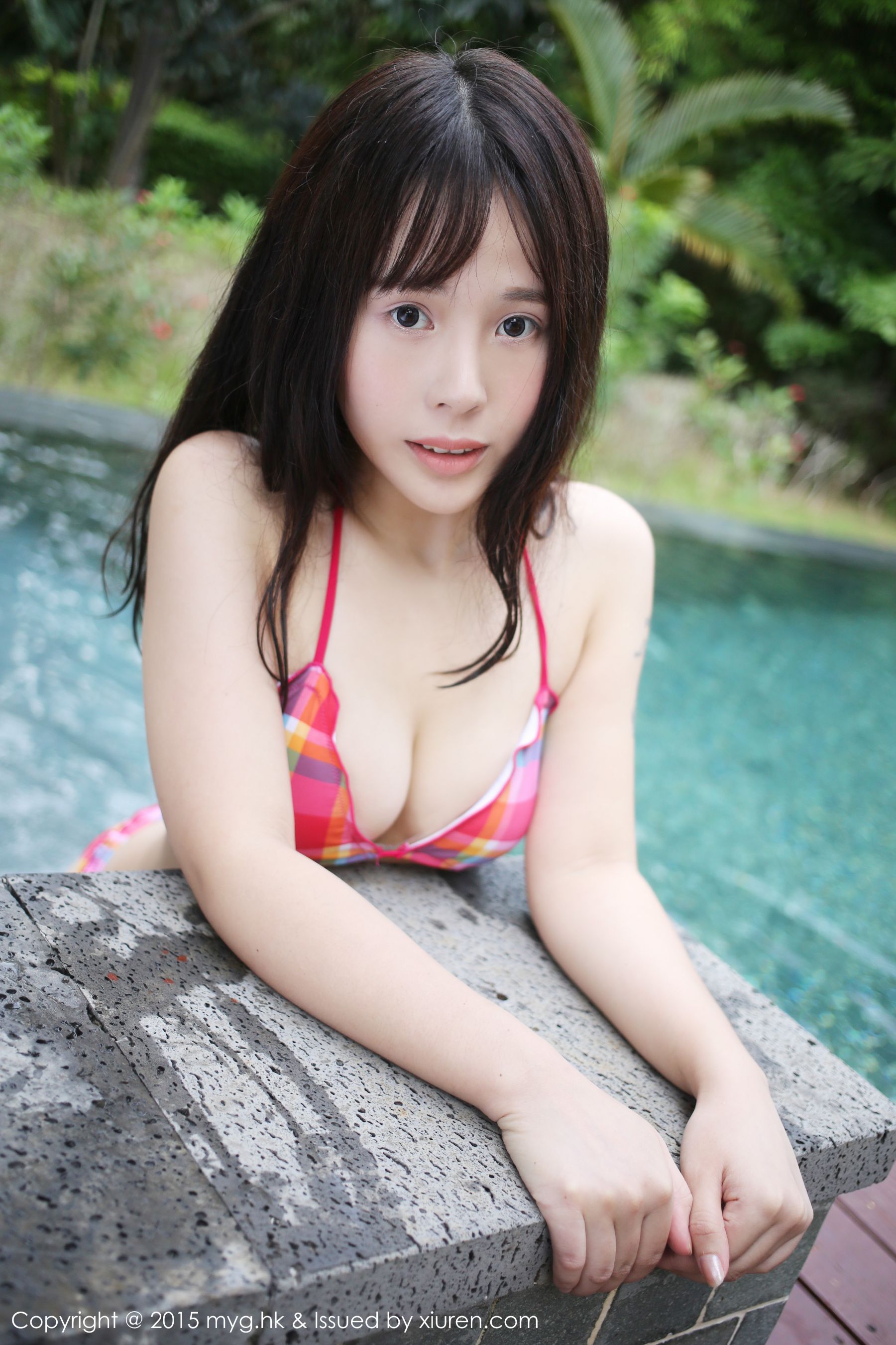 Evelyn艾莉《大胆比基尼湿身外拍》  Vol.186-图52
