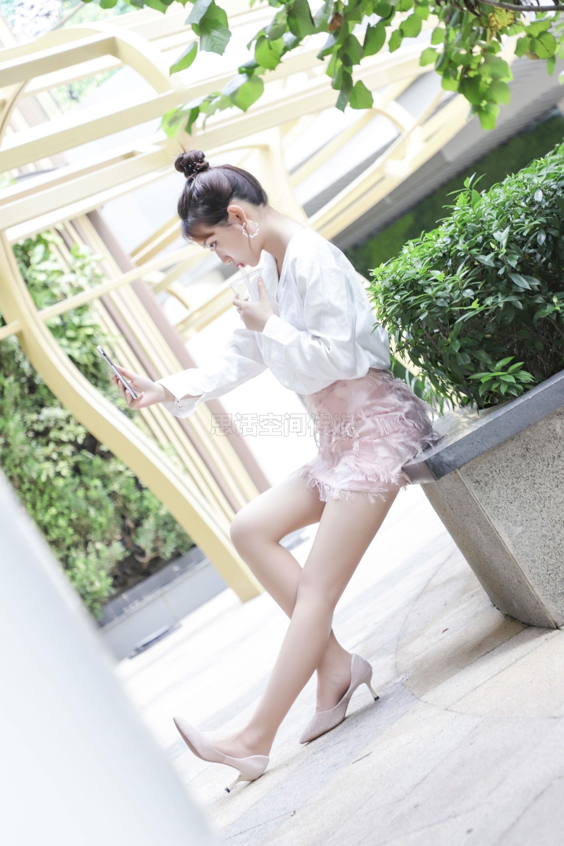 SJ029 露露 天台的秋日之丝-图10
