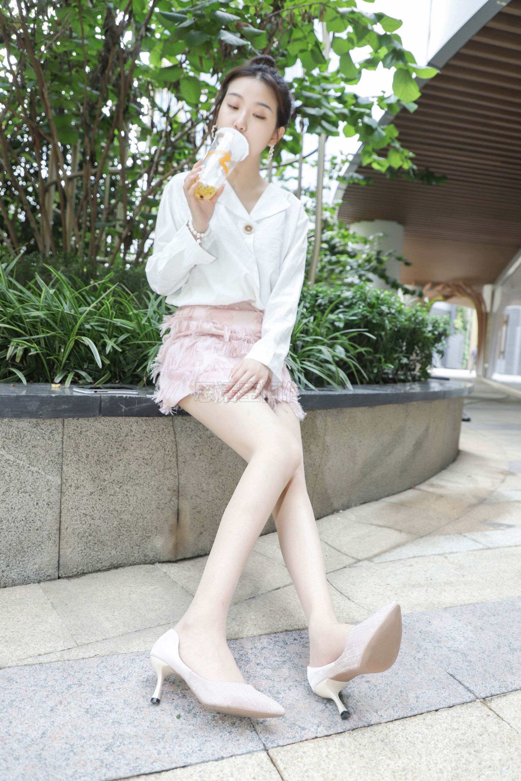 SJ029 露露 天台的秋日之丝-图15