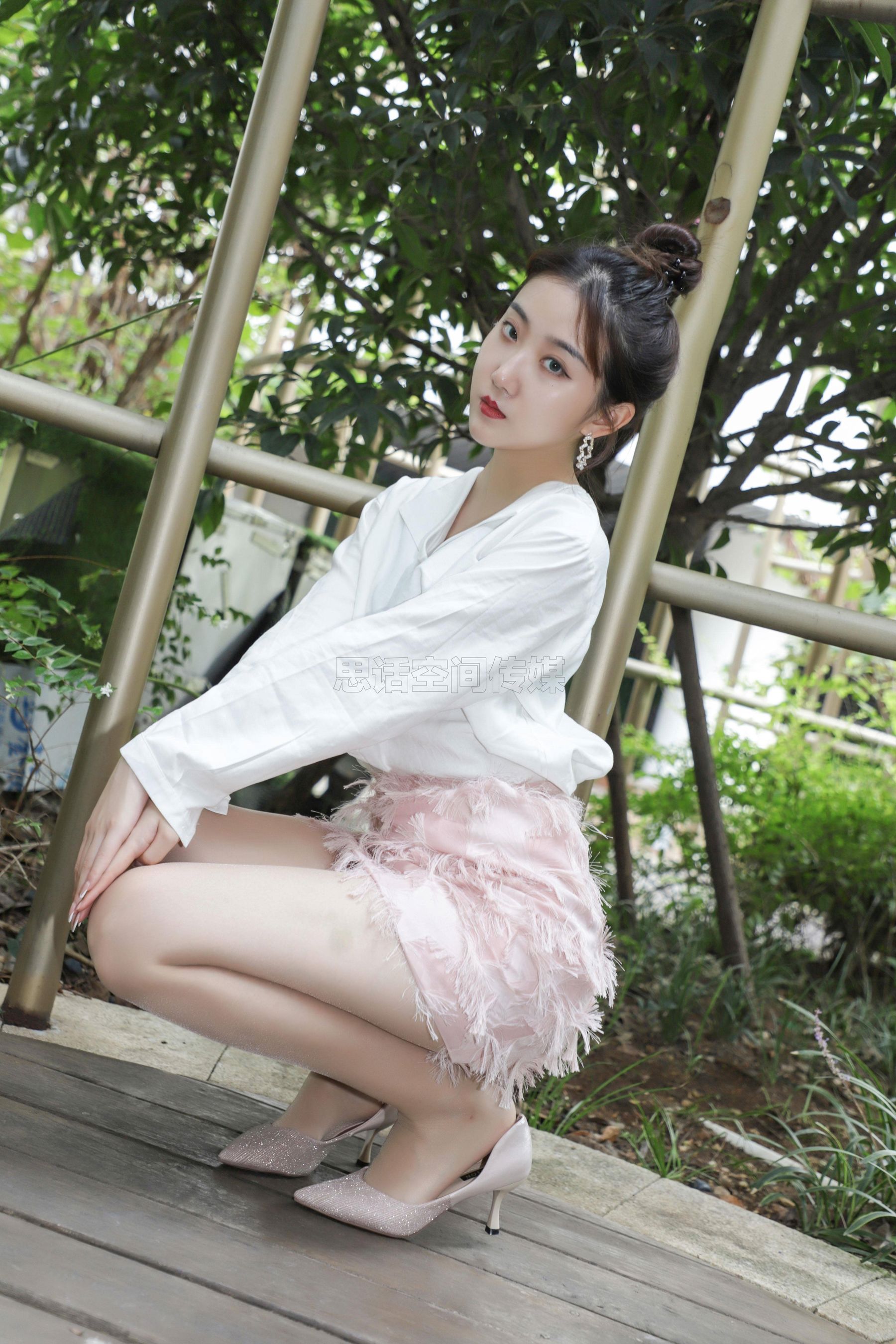 SJ029 露露 天台的秋日之丝-图27