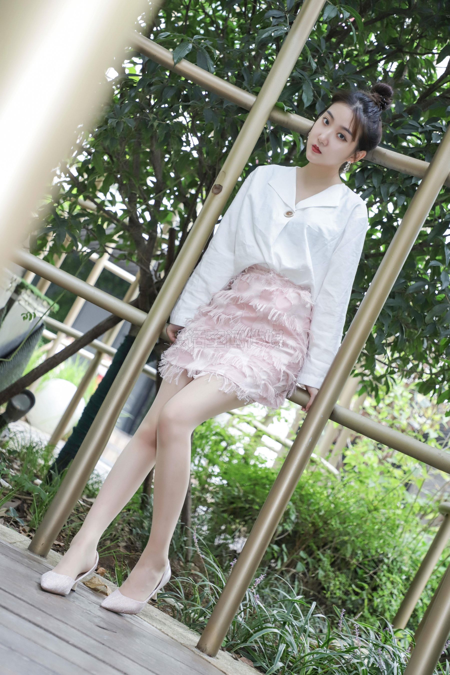 SJ029 露露 天台的秋日之丝-图31