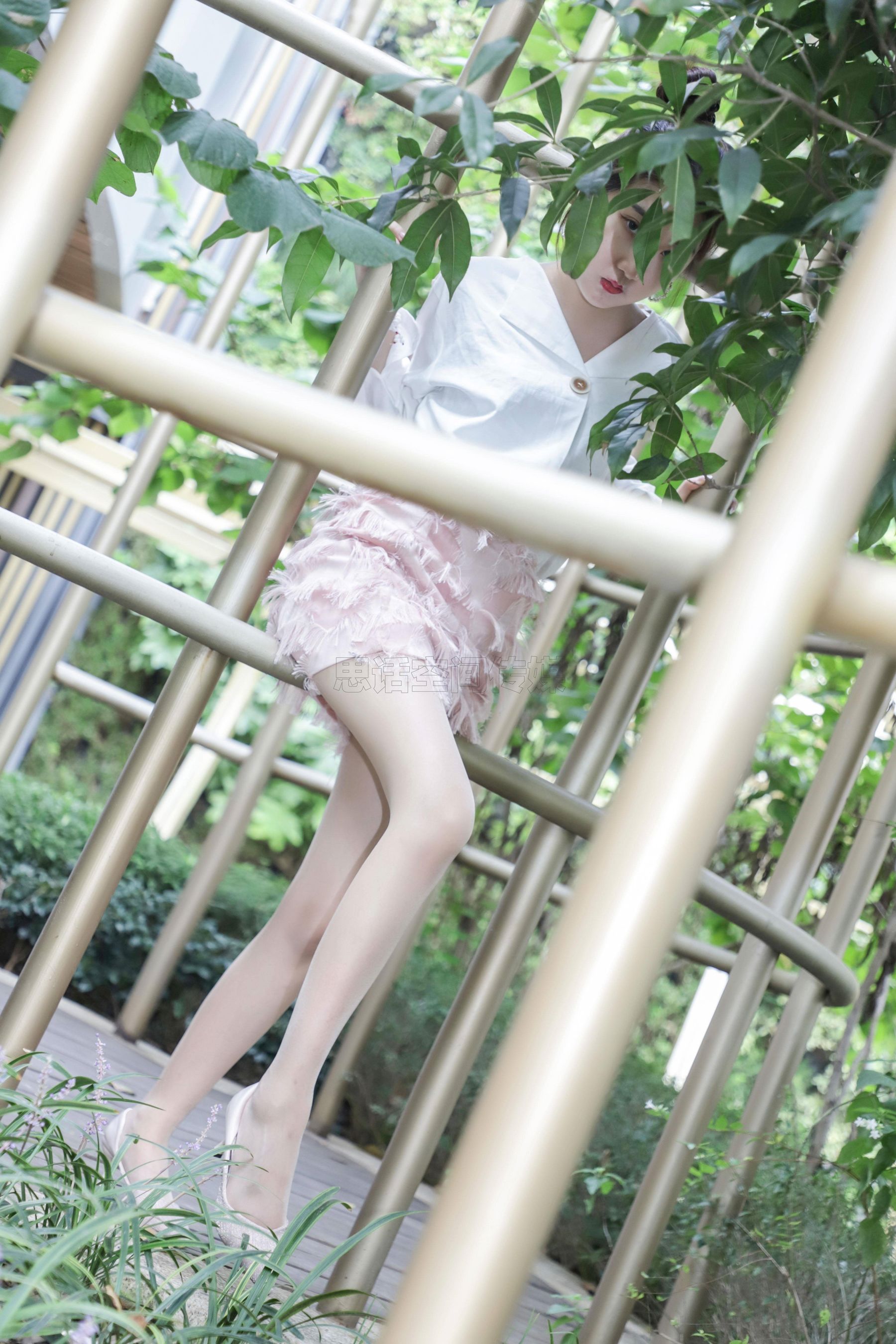 SJ029 露露 天台的秋日之丝-图40