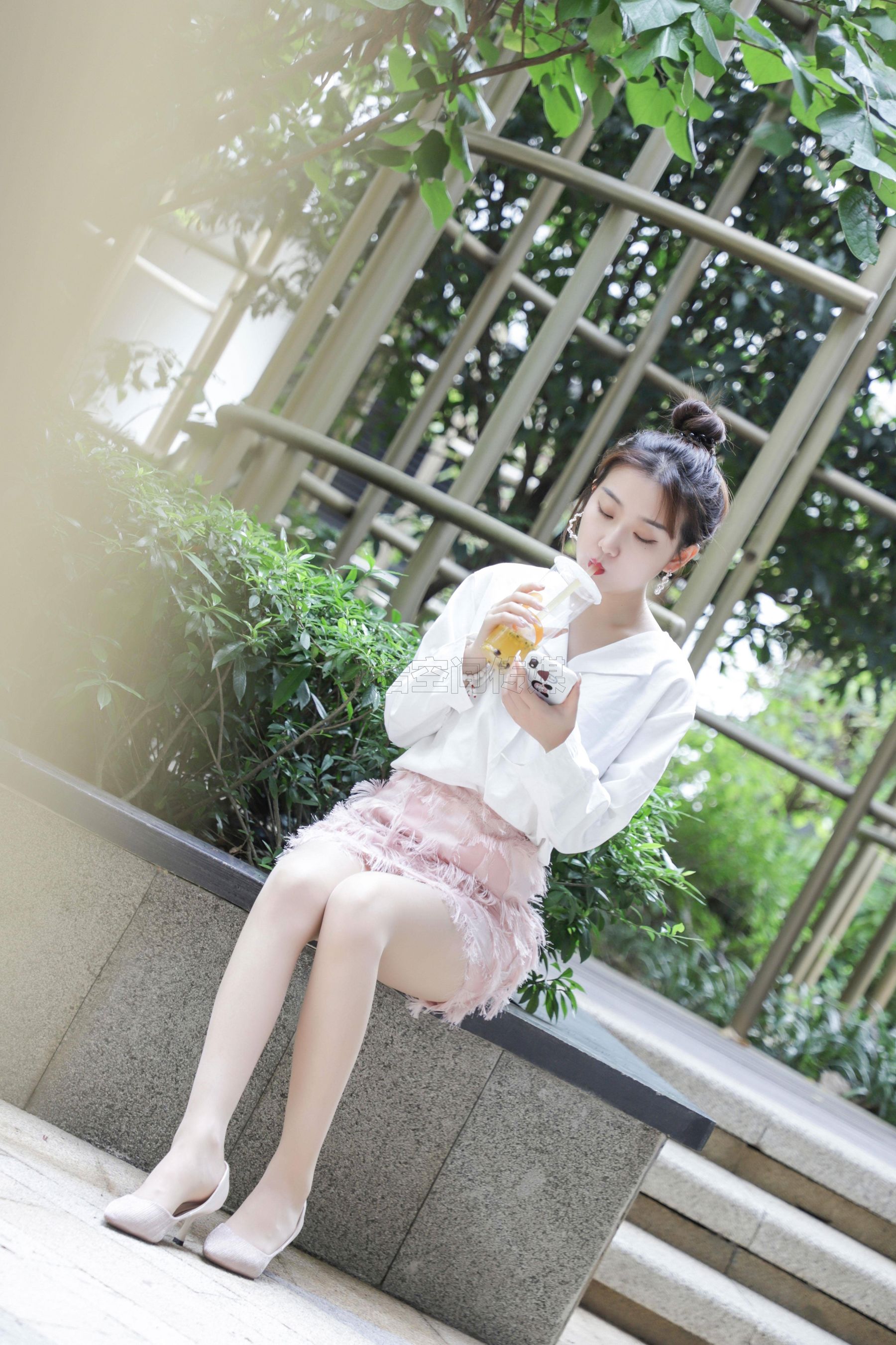 SJ029 露露 天台的秋日之丝-图8