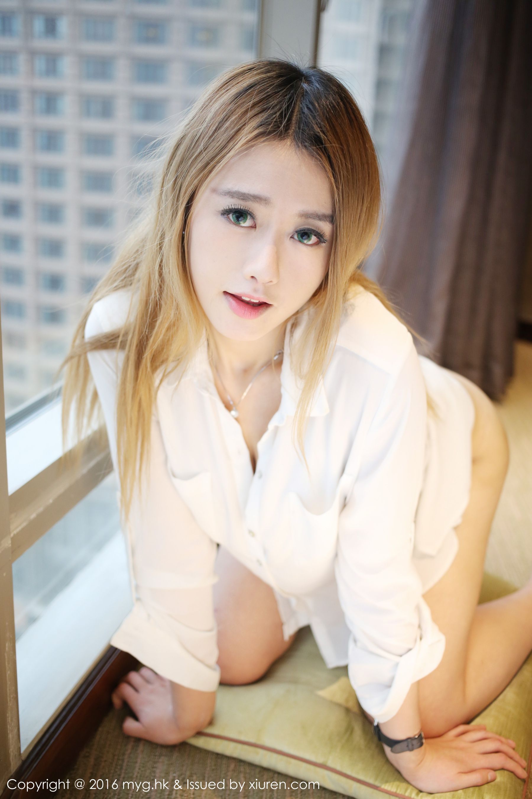 Yuli黄佳丽《白衬衫+内衣诱惑》  Vol.196-图3
