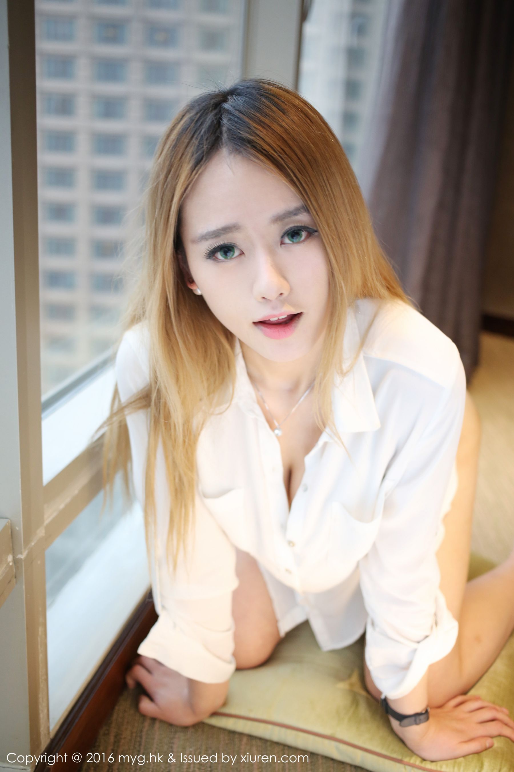 Yuli黄佳丽《白衬衫+内衣诱惑》  Vol.196-图4