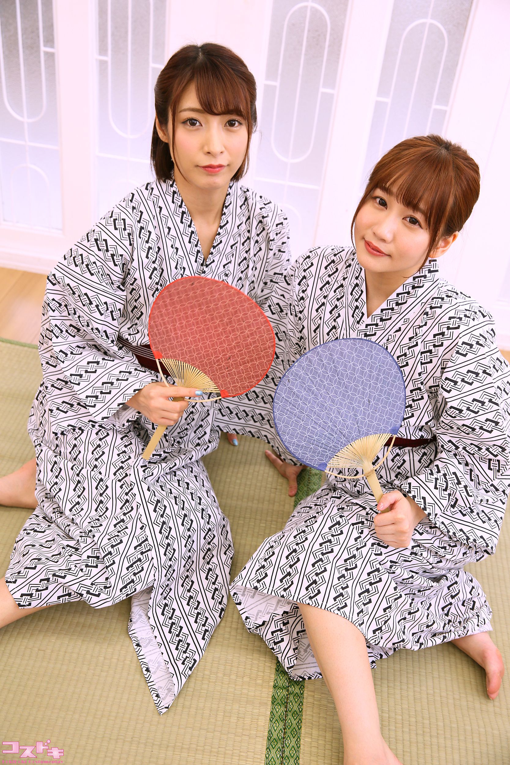 Yuri Shinomiya 篠宮ゆり x Miku Abeno 阿部乃みく abenoshinomiya_pic_yukata1-图0