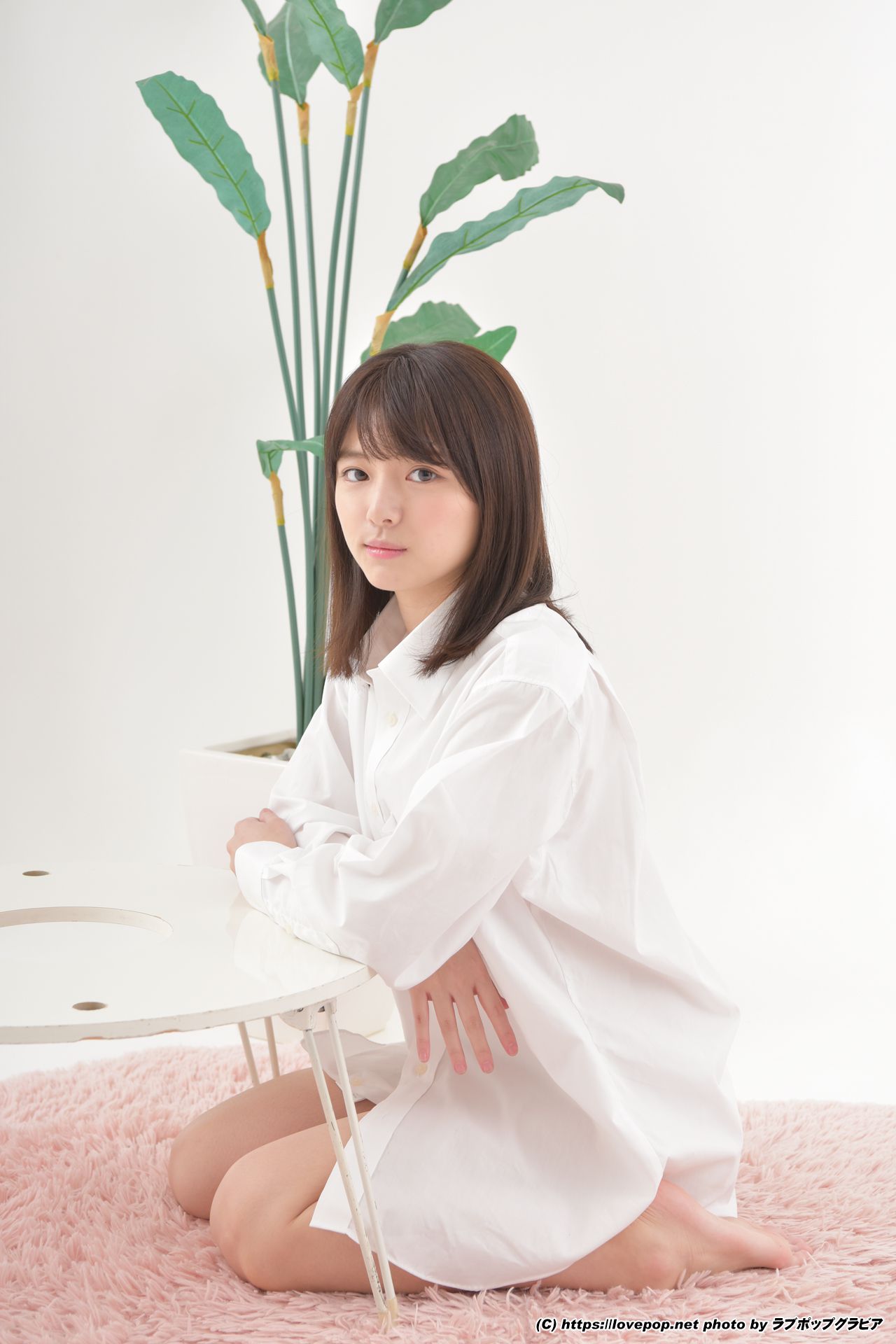 葉月つばさ 濡れた髪でワイシャツを羽織り…☆彼シャツ Photo - PPV-图0