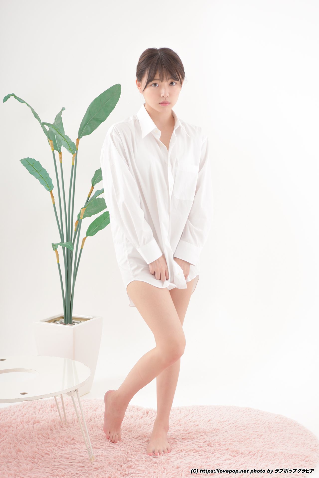 葉月つばさ 濡れた髪でワイシャツを羽織り…☆彼シャツ Photo - PPV-图9