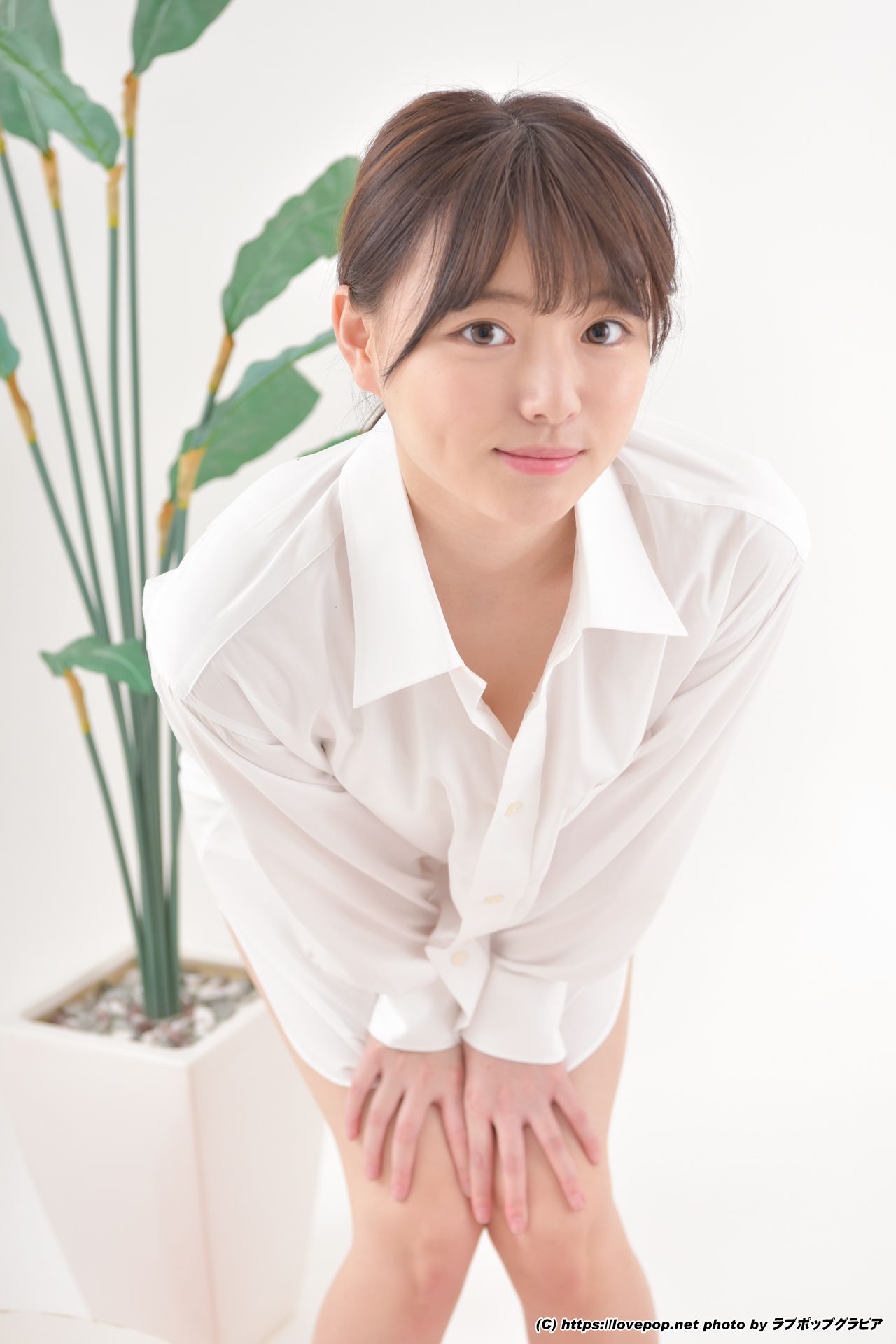 葉月つばさ 濡れた髪でワイシャツを羽織り…☆彼シャツ Photo - PPV-图15