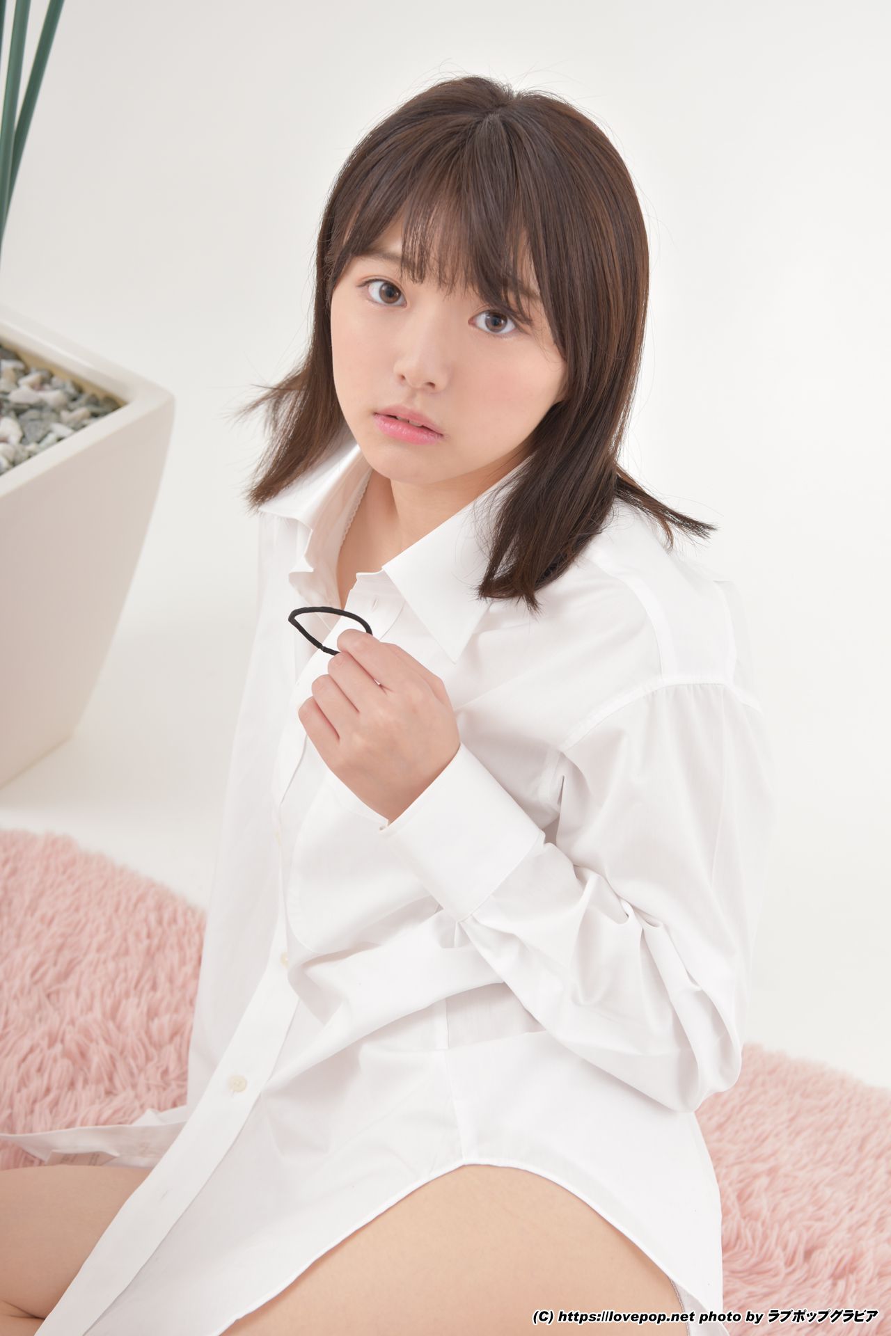 葉月つばさ 濡れた髪でワイシャツを羽織り…☆彼シャツ Photo - PPV-图23