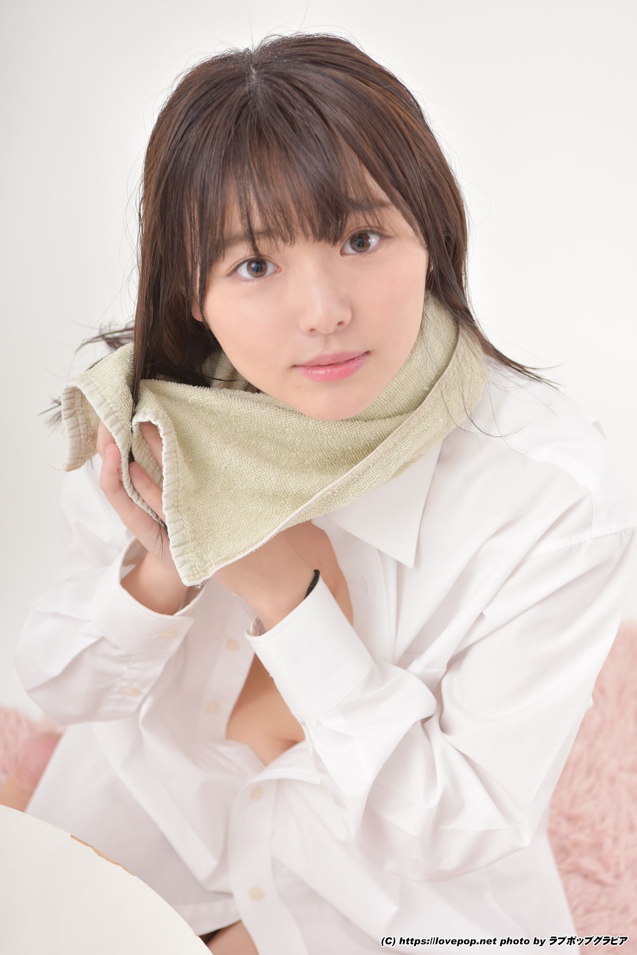 葉月つばさ 濡れた髪でワイシャツを羽織り…☆彼シャツ Photo - PPV-图32