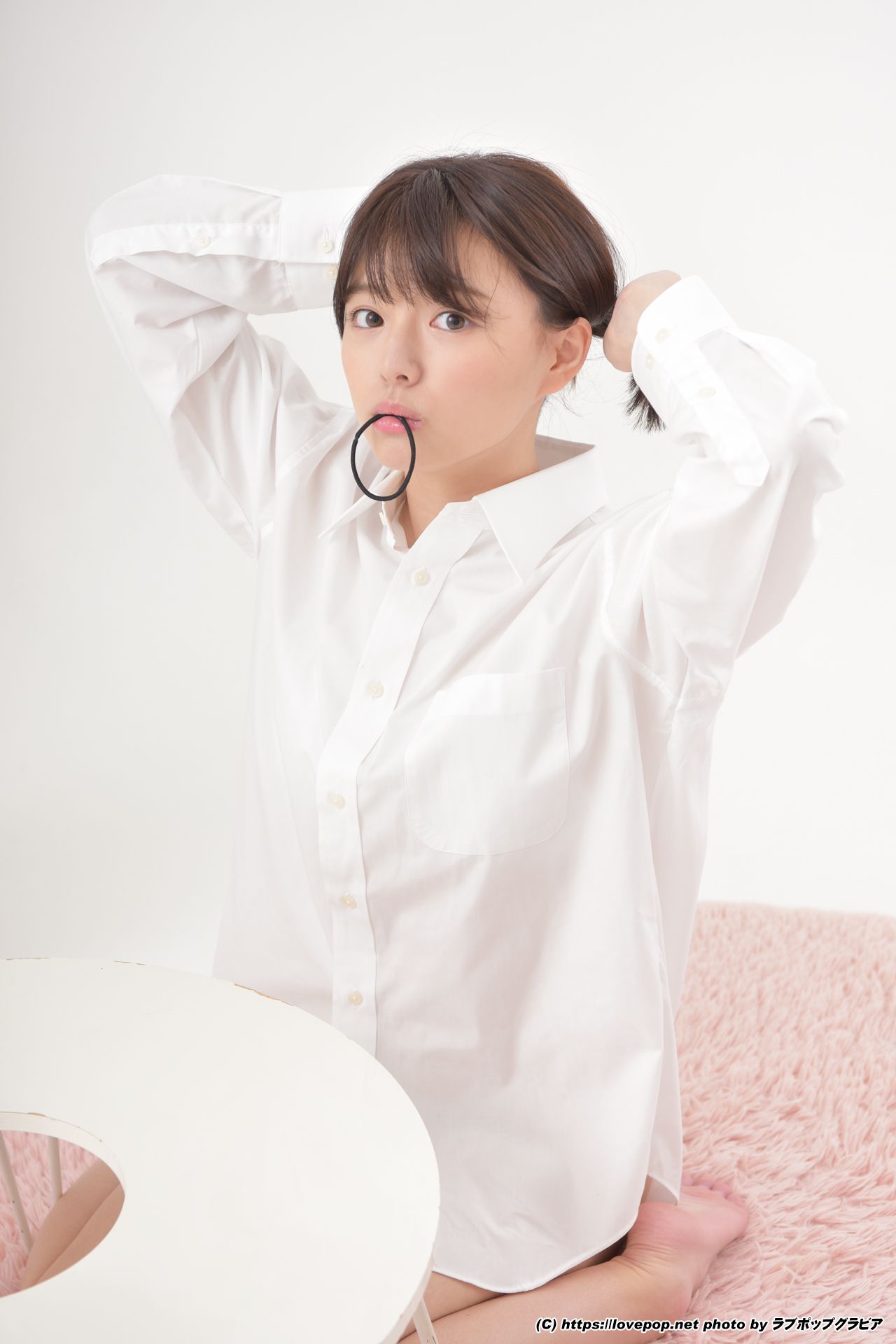 葉月つばさ 濡れた髪でワイシャツを羽織り…☆彼シャツ Photo - PPV-图6