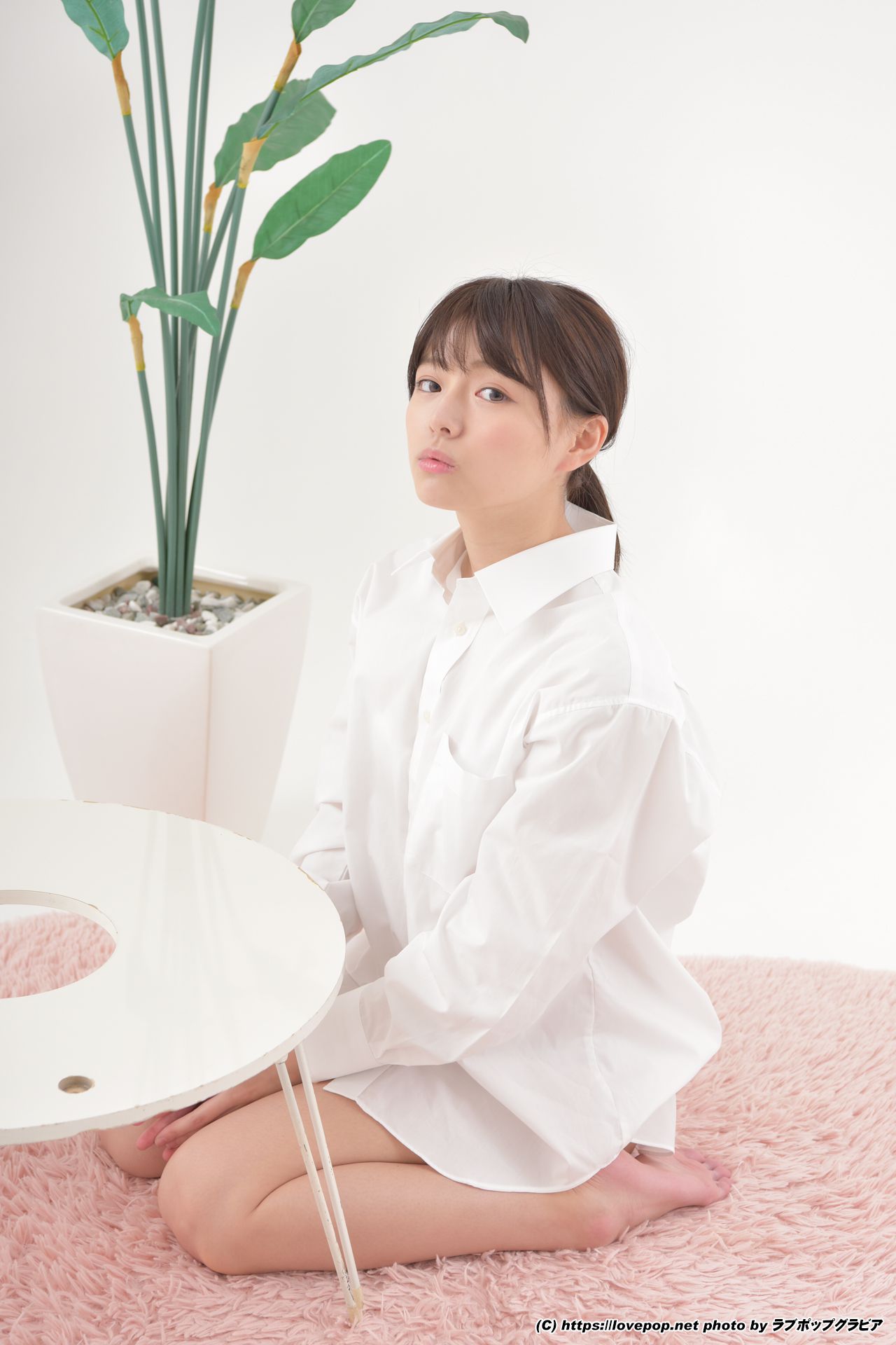 葉月つばさ 濡れた髪でワイシャツを羽織り…☆彼シャツ Photo - PPV-图7