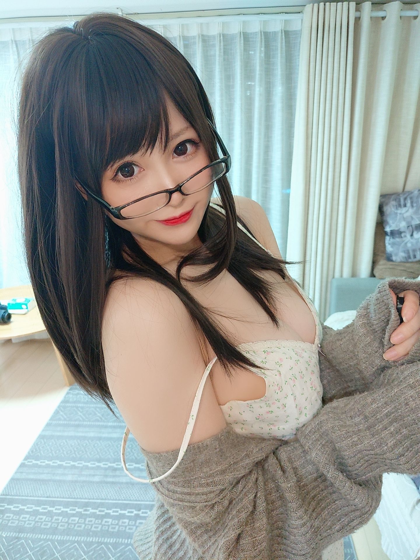 萌妹子Nyako喵子 - 妄想彼女との同棲生活 之 2组居家睡衣系列-图14