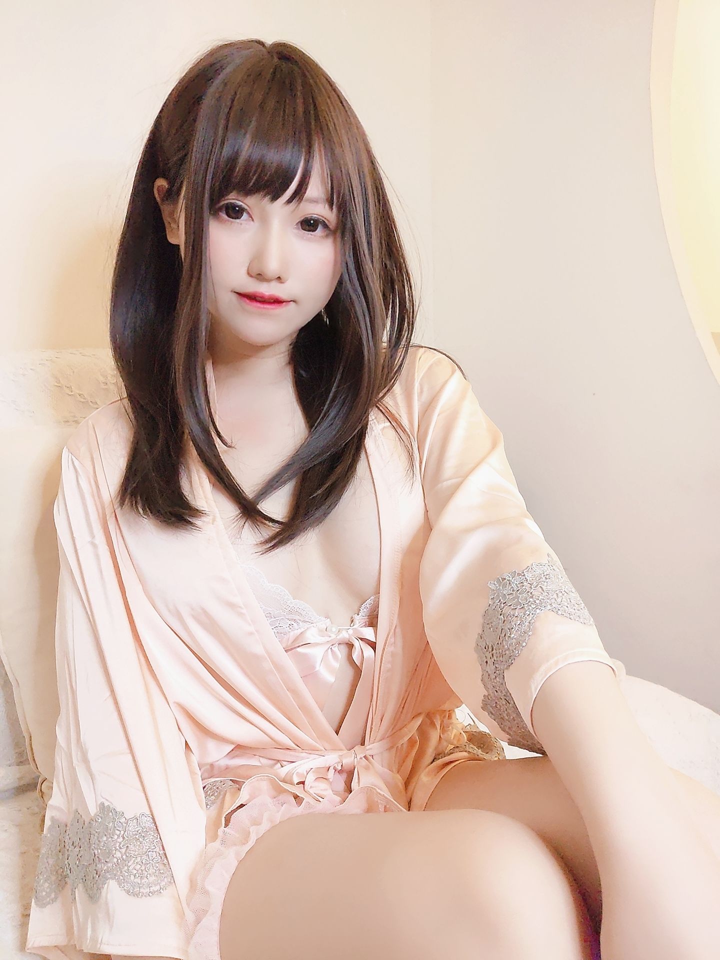 萌妹子Nyako喵子 - 妄想彼女との同棲生活 之 2组居家睡衣系列-图26