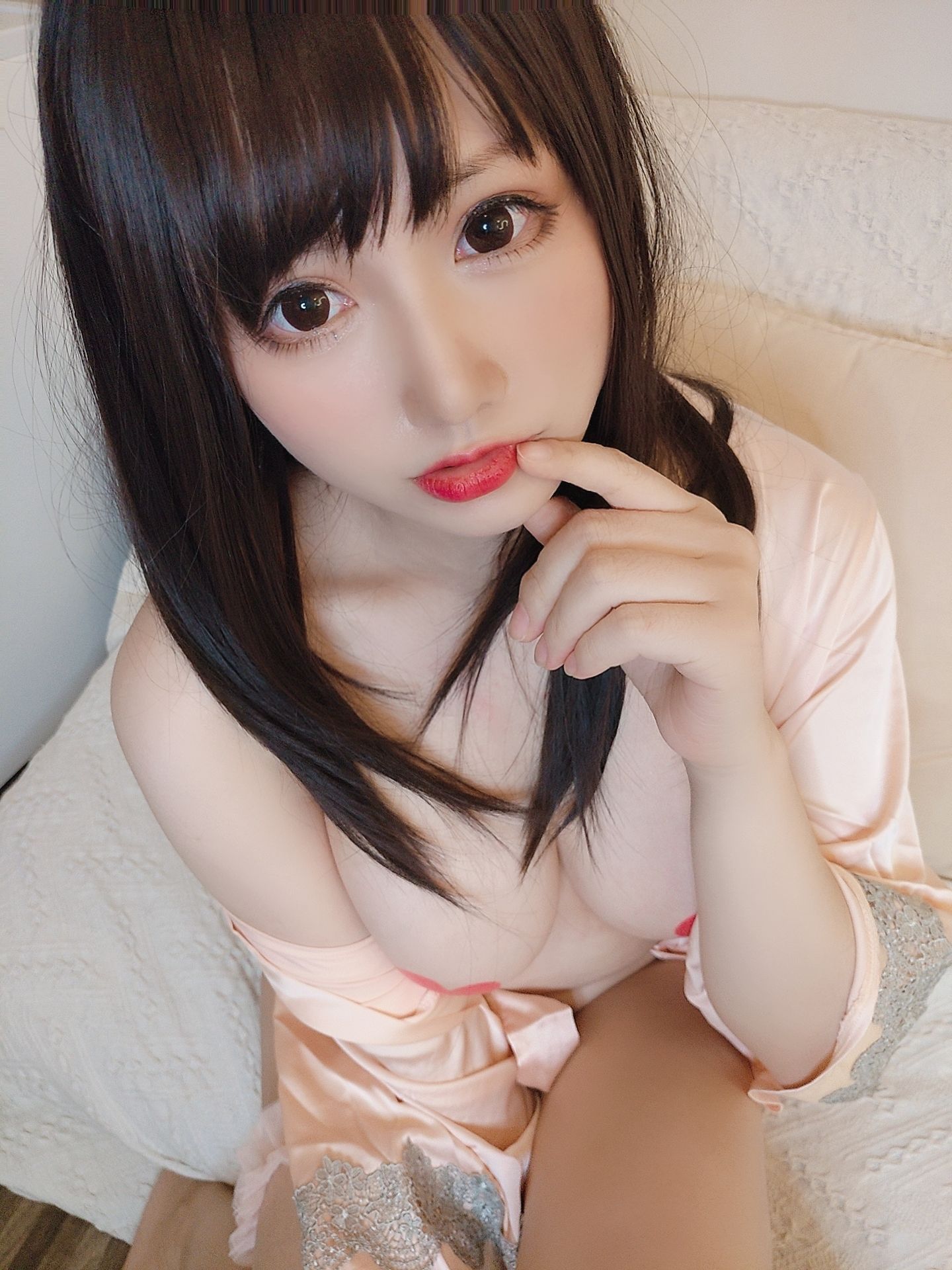 萌妹子Nyako喵子 - 妄想彼女との同棲生活 之 2组居家睡衣系列-图42