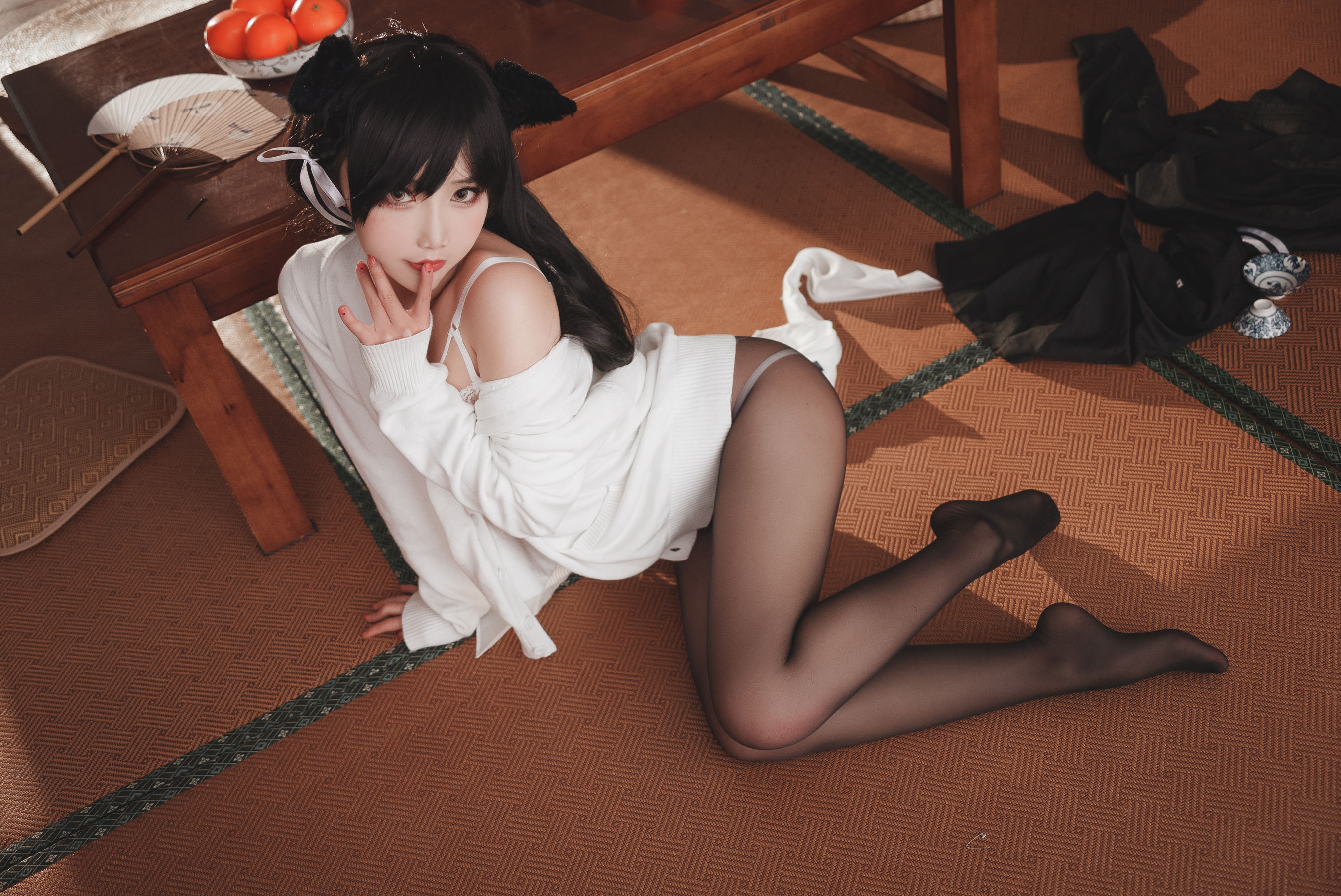 可爱人气Coser面饼仙儿 - 爱宕JK2-图36