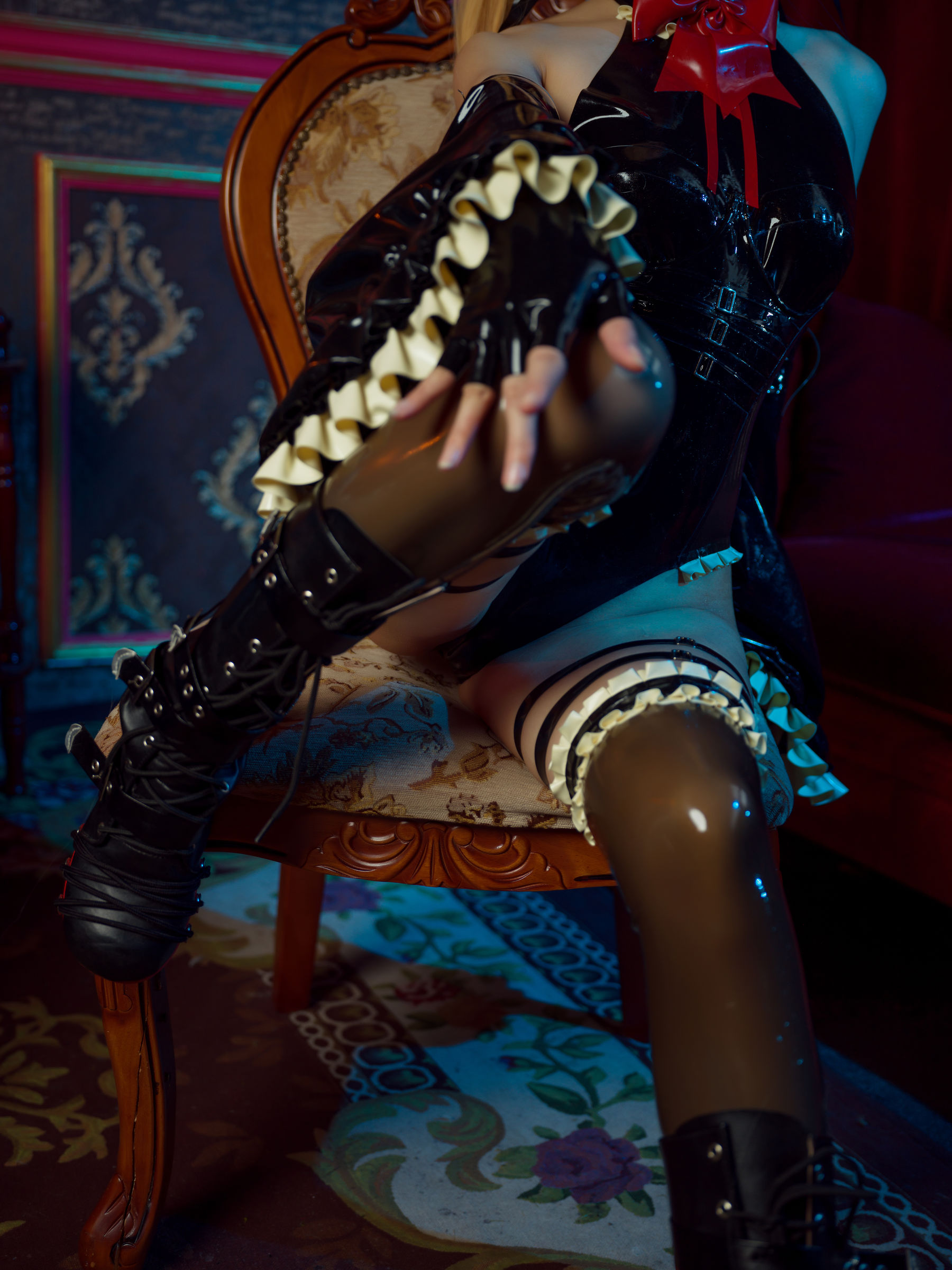 动漫博主阿包也是兔娘 - 阿包玛丽罗斯胶衣-图11