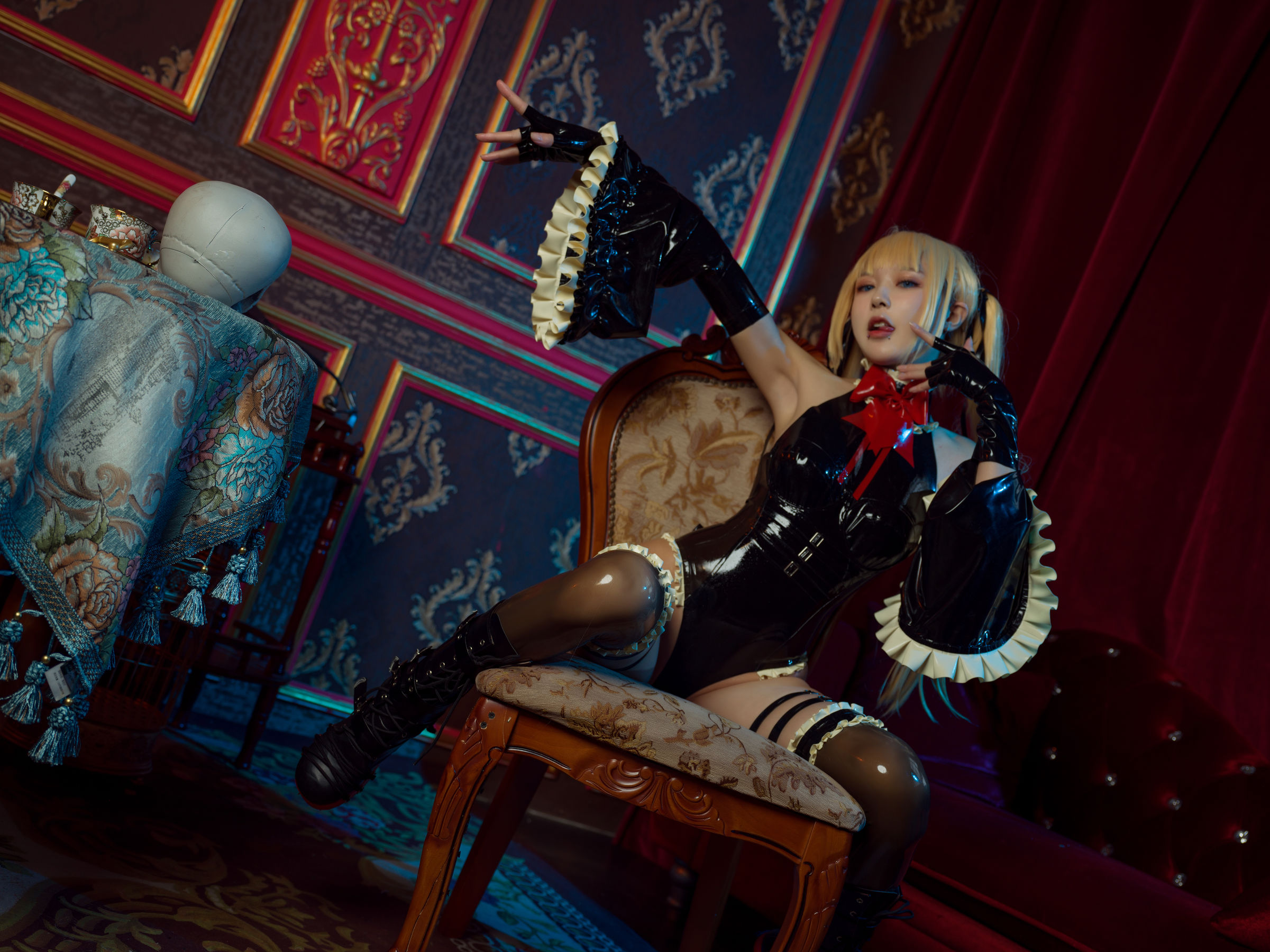 动漫博主阿包也是兔娘 - 阿包玛丽罗斯胶衣-图15