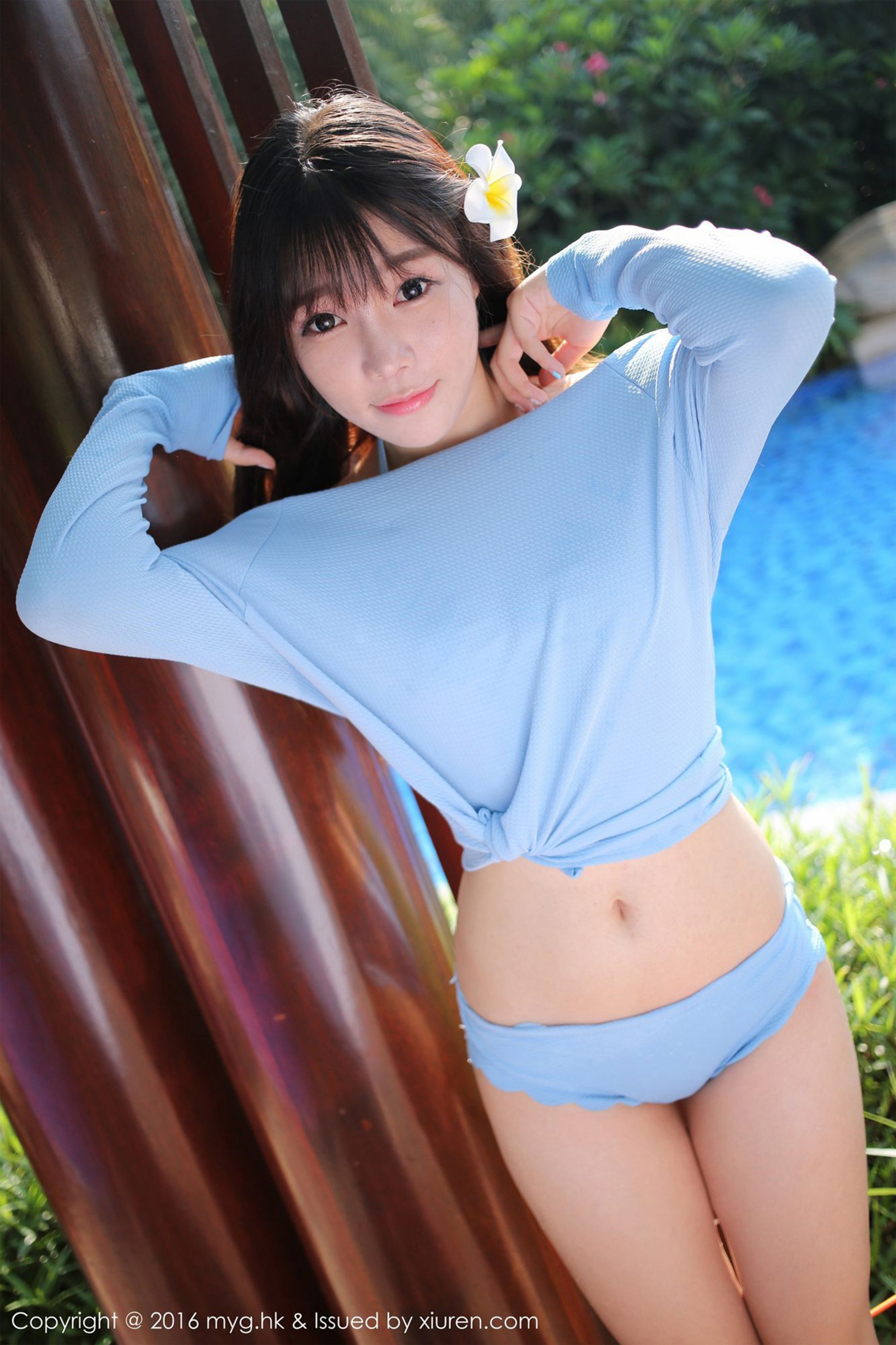 芝芝Booty《三亚旅拍》清新妹子的诱惑  Vol.224-图10
