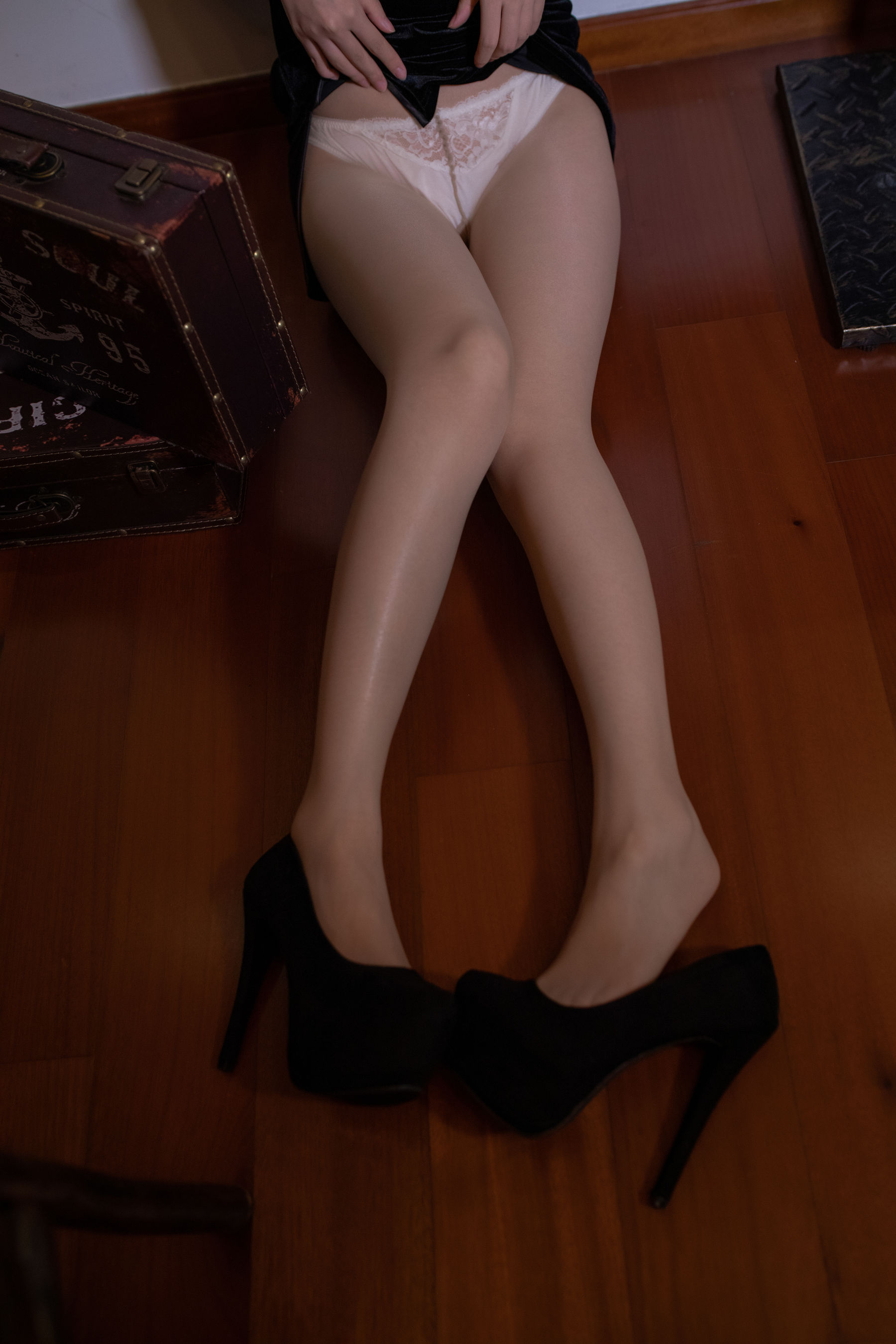 疯猫ss - 肉丝黑旗袍-图13