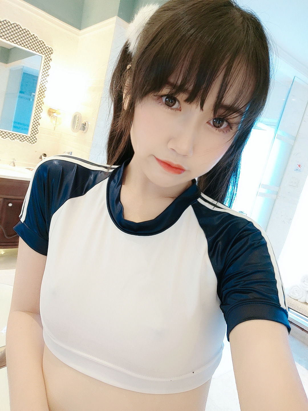 微博人气Coser不呆猫 - 三亚泳衣-图16