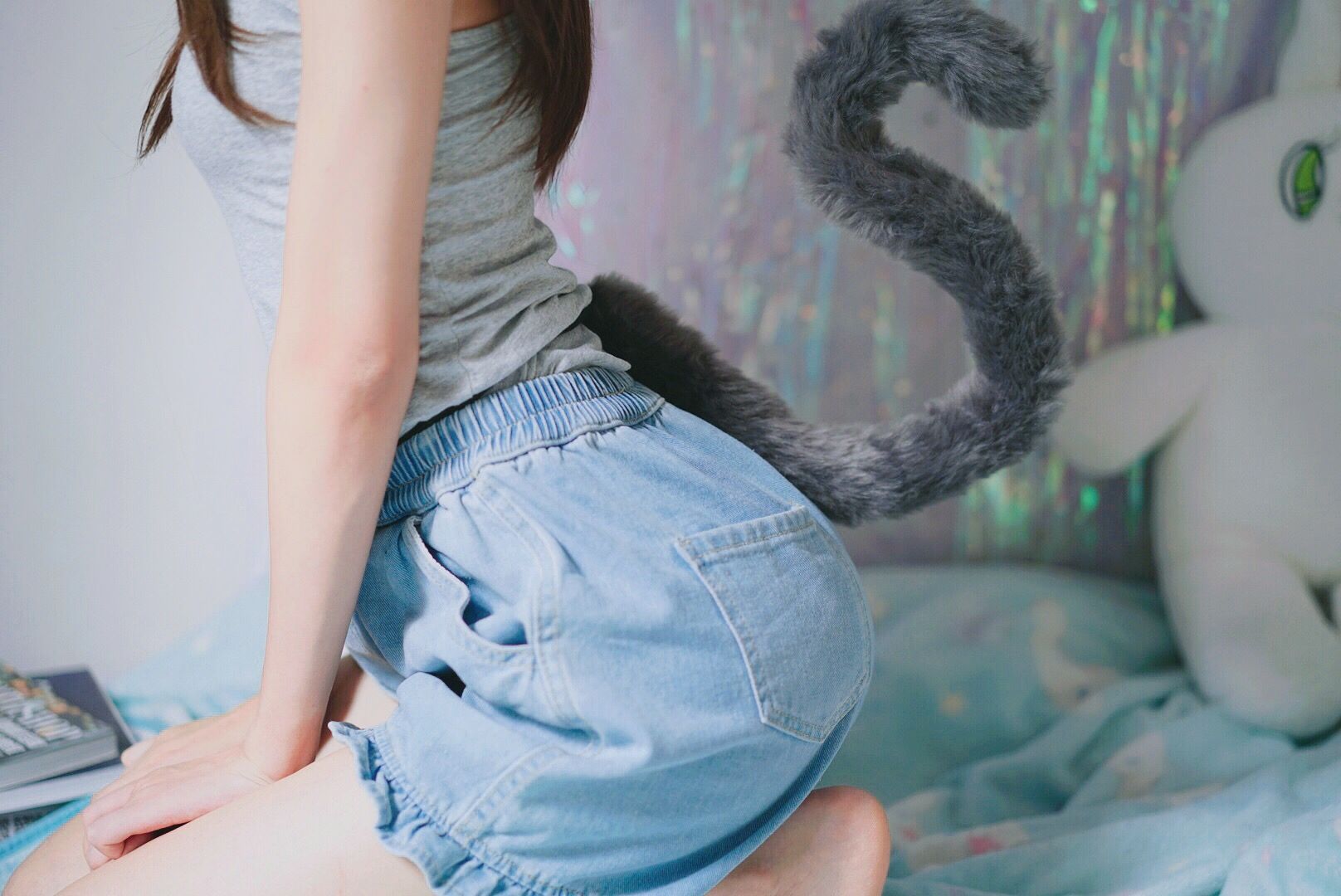 萌妹子眼酱大魔王w - 灰尾猫系-图0