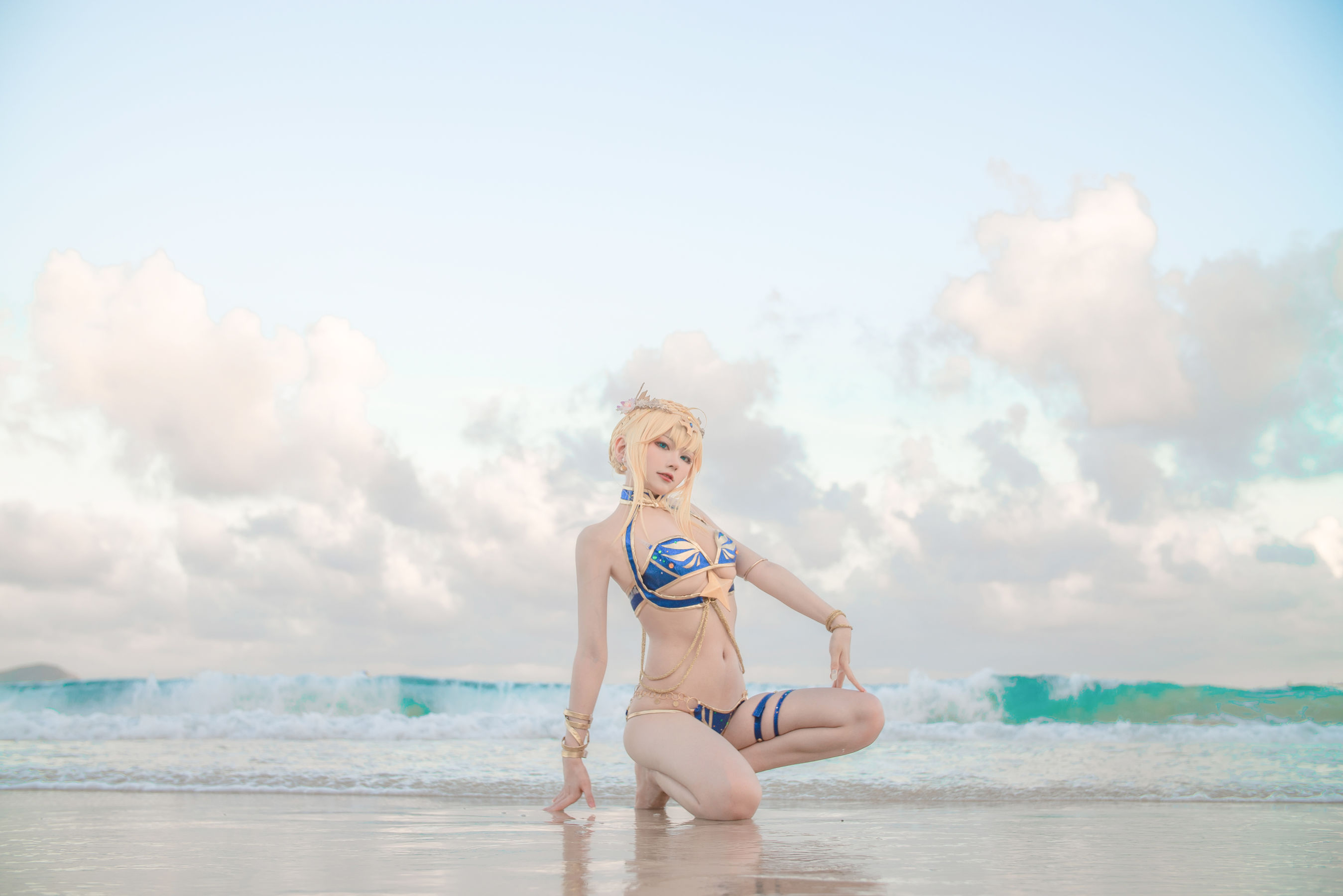 起司块wii写真 - 白枪泳装-图12