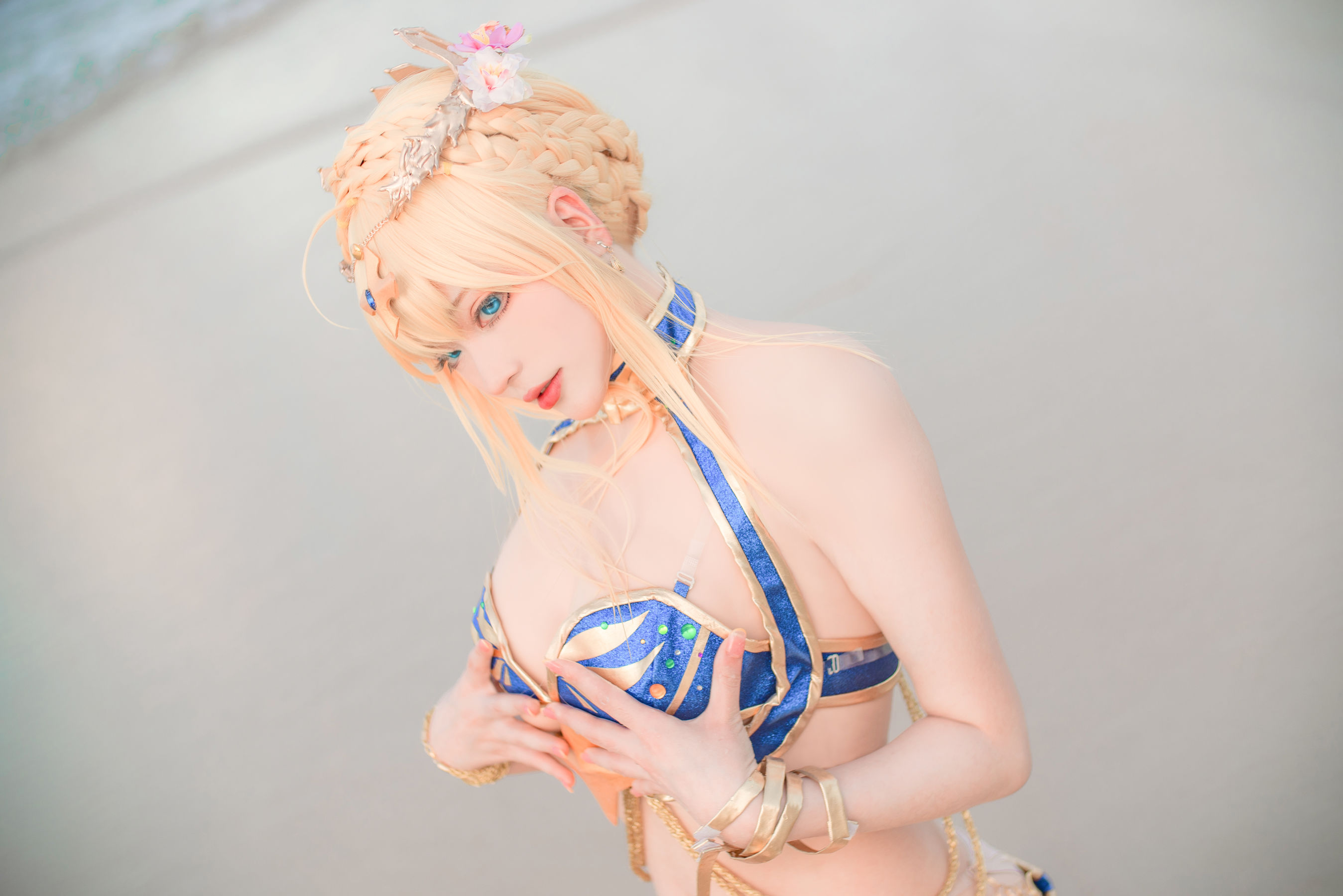 起司块wii写真 - 白枪泳装-图28