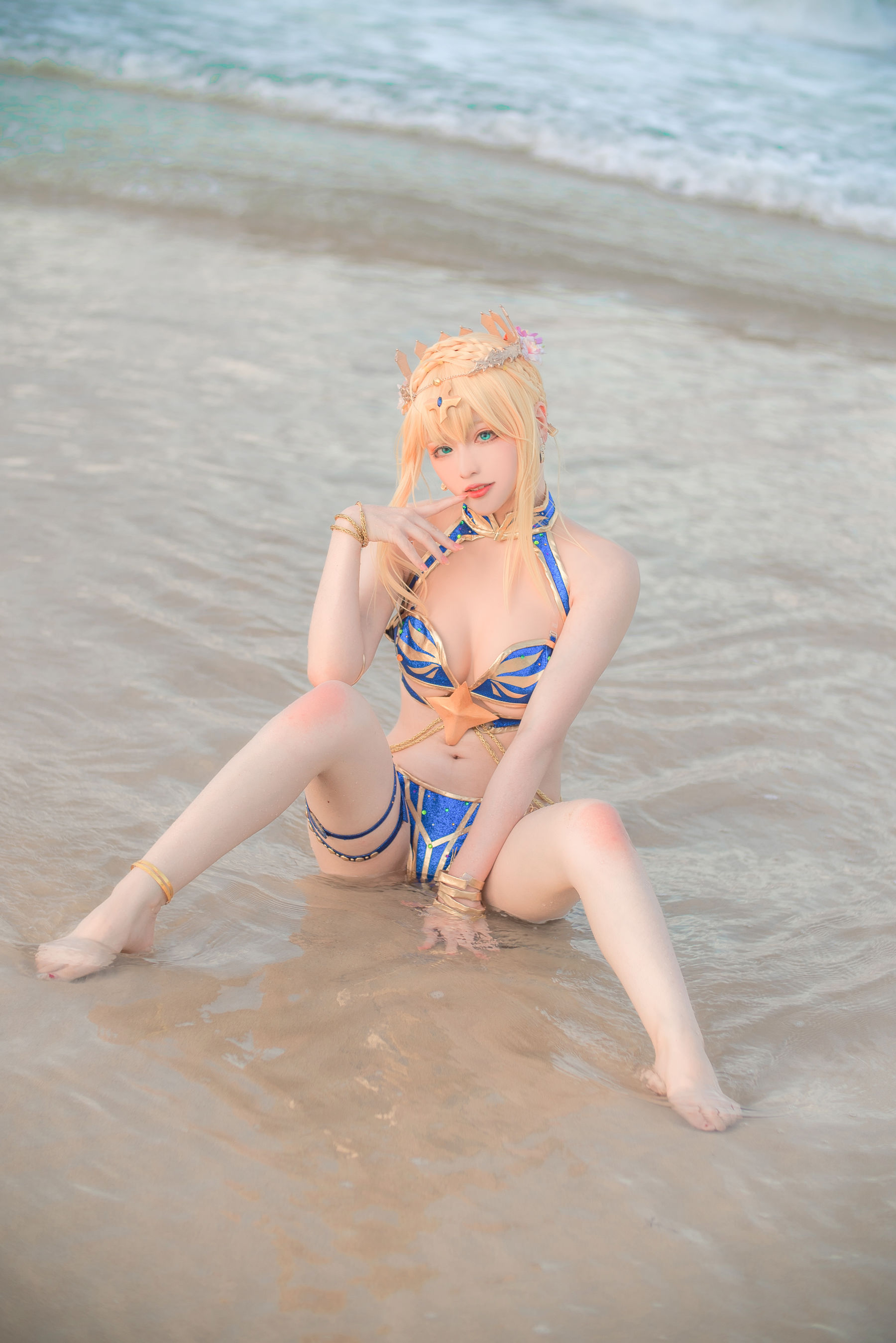 起司块wii写真 - 白枪泳装-图35