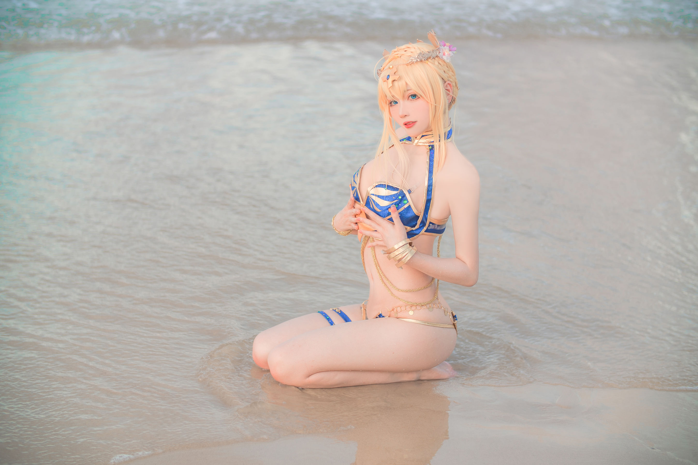 起司块wii写真 - 白枪泳装-图36