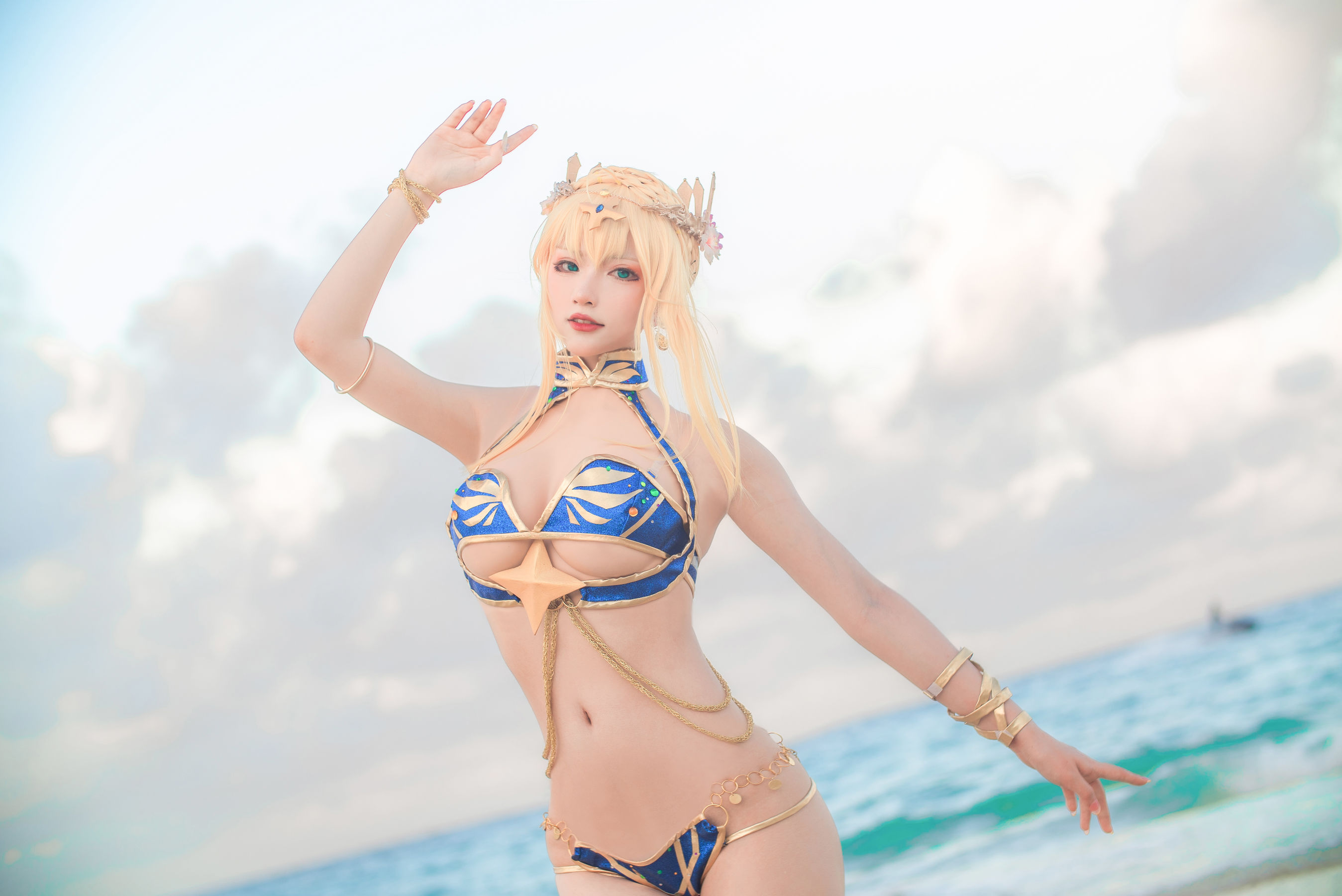 起司块wii写真 - 白枪泳装-图7