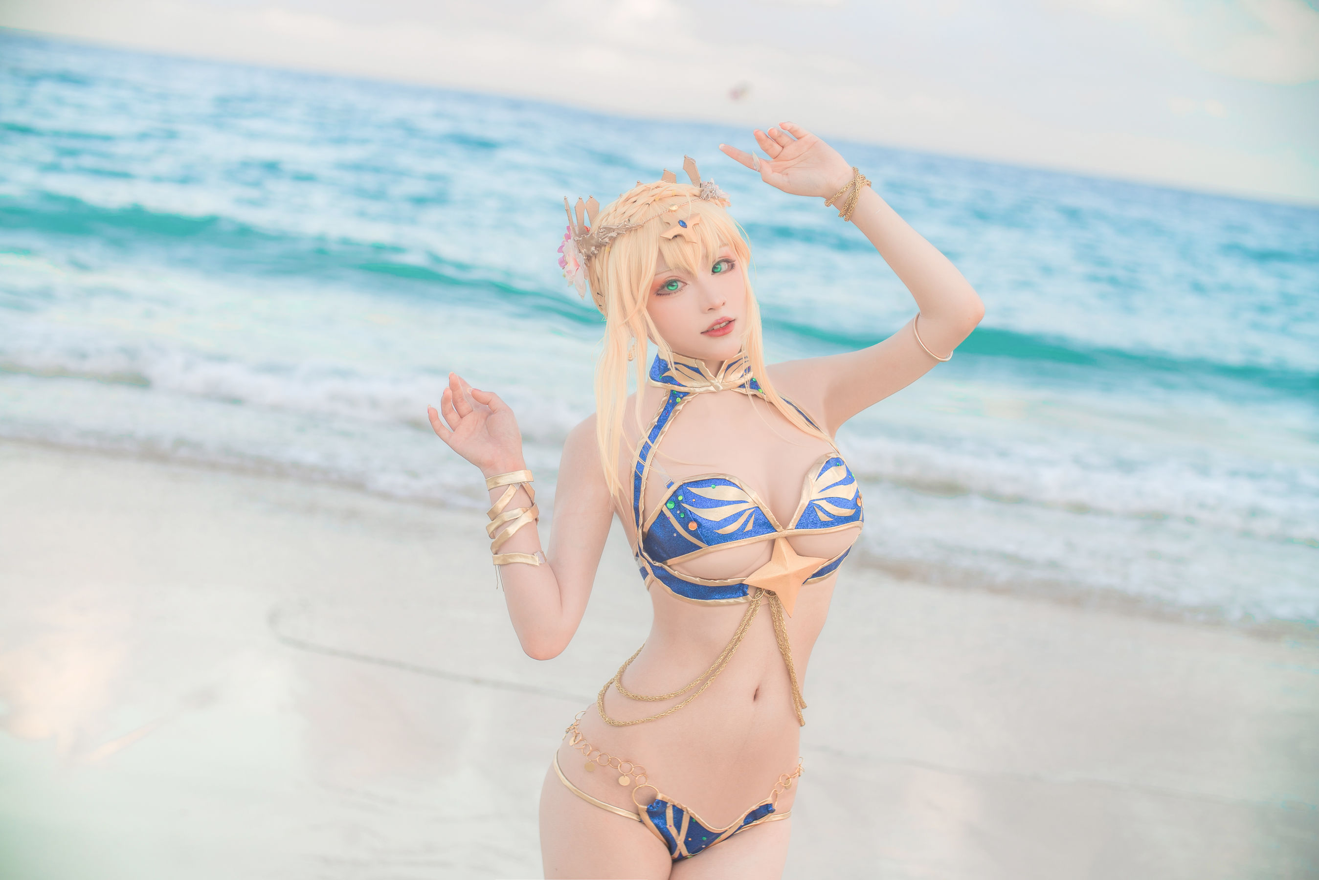 起司块wii写真 - 白枪泳装-图8