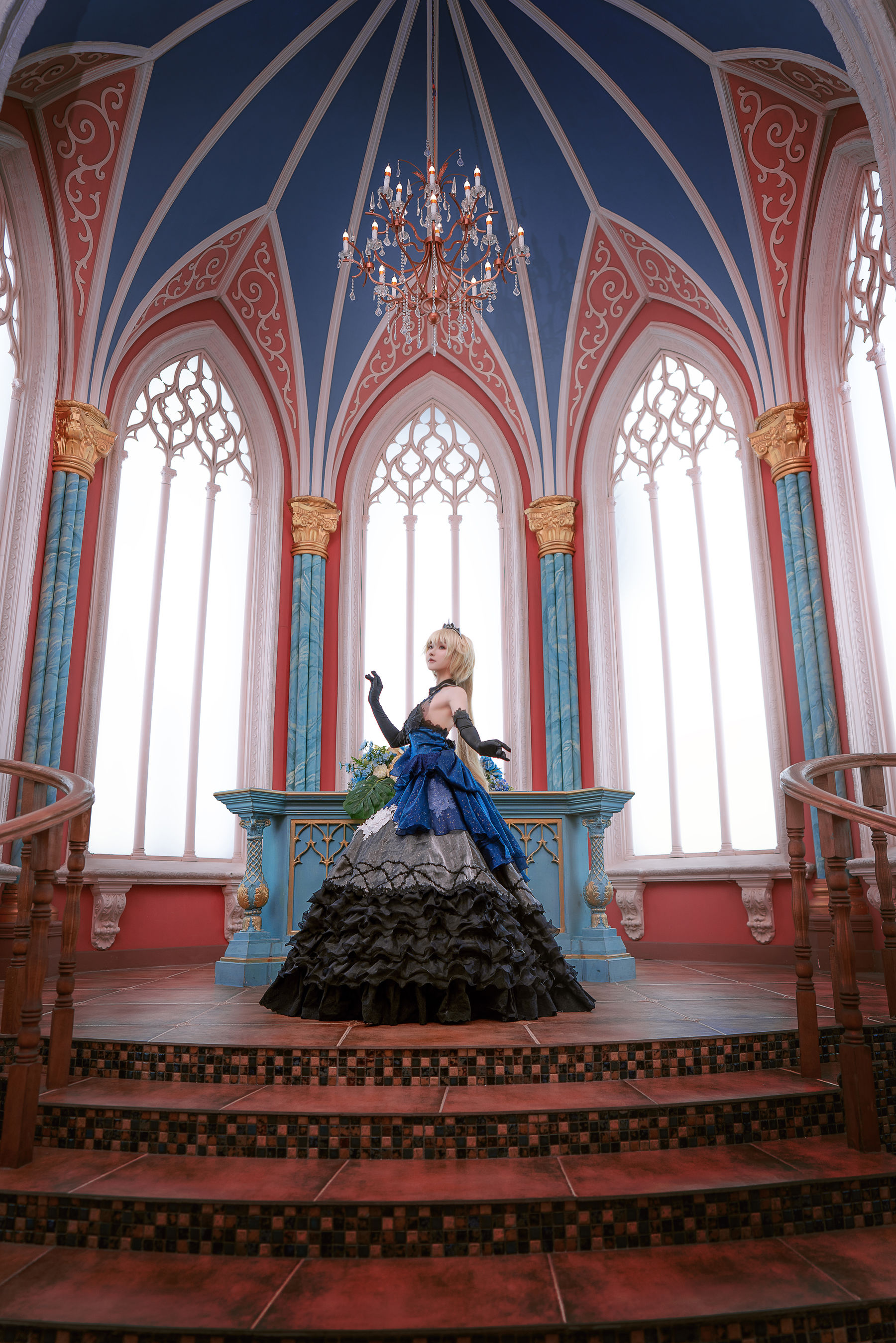 动漫博主阿包也是兔娘 - 贞德婚纱-图0