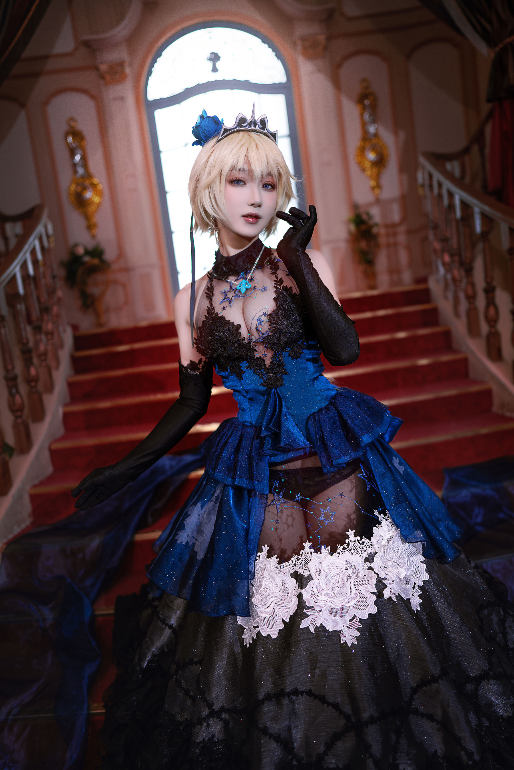 动漫博主阿包也是兔娘 - 贞德婚纱-图10