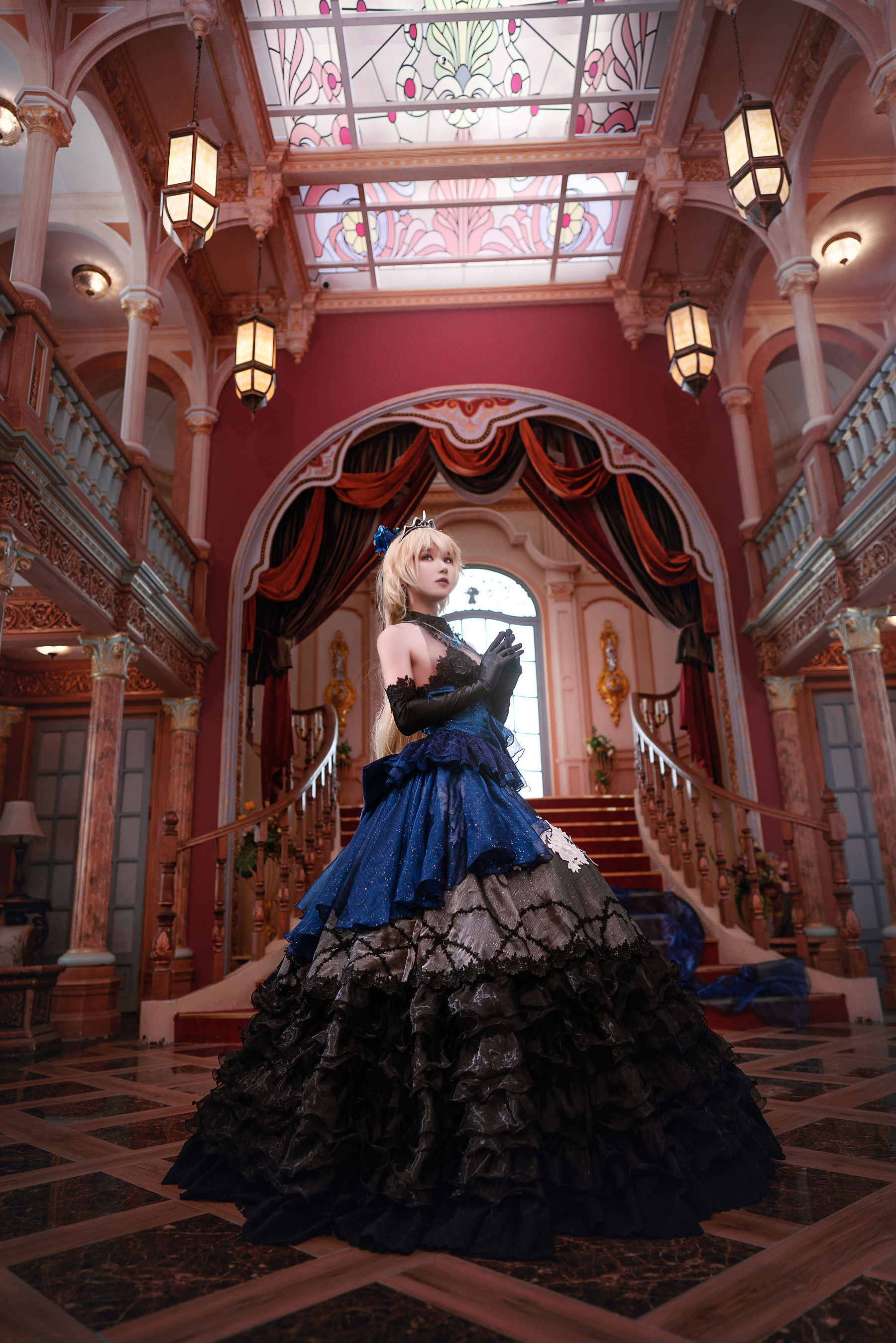 动漫博主阿包也是兔娘 - 贞德婚纱-图12