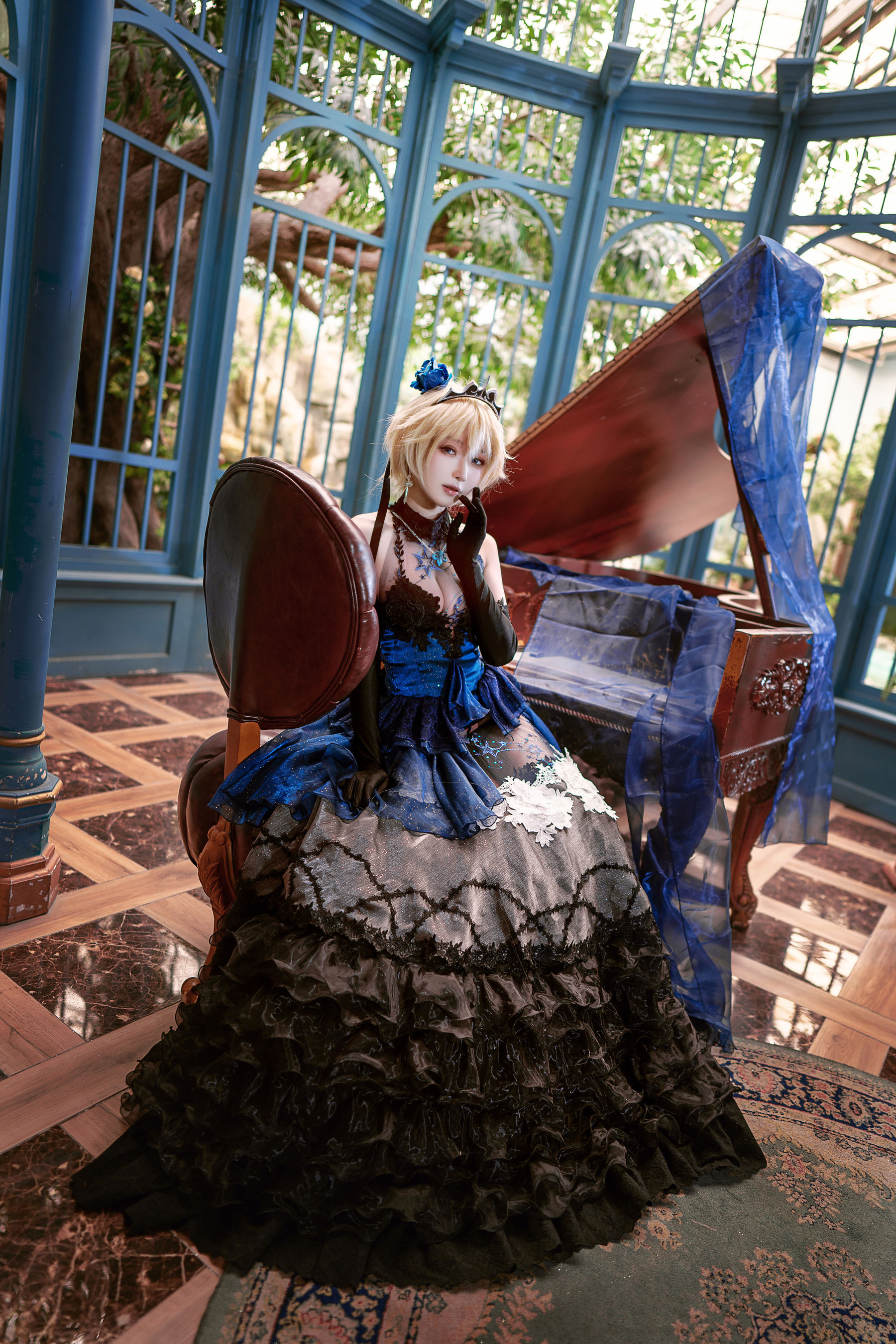 动漫博主阿包也是兔娘 - 贞德婚纱-图7