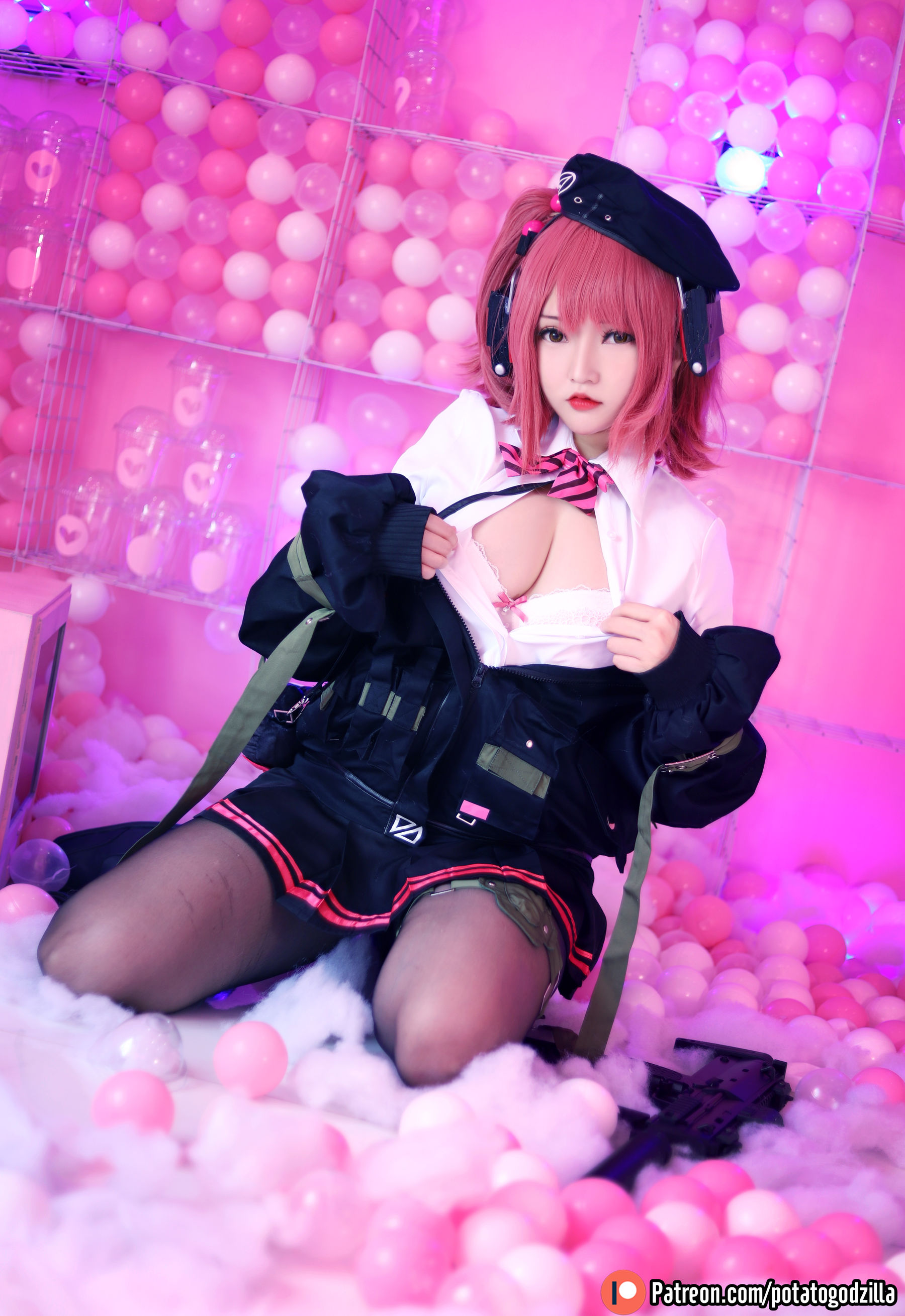 Coser小姐姐Potato Godzilla - MP7 (Girls Frontline)-图18