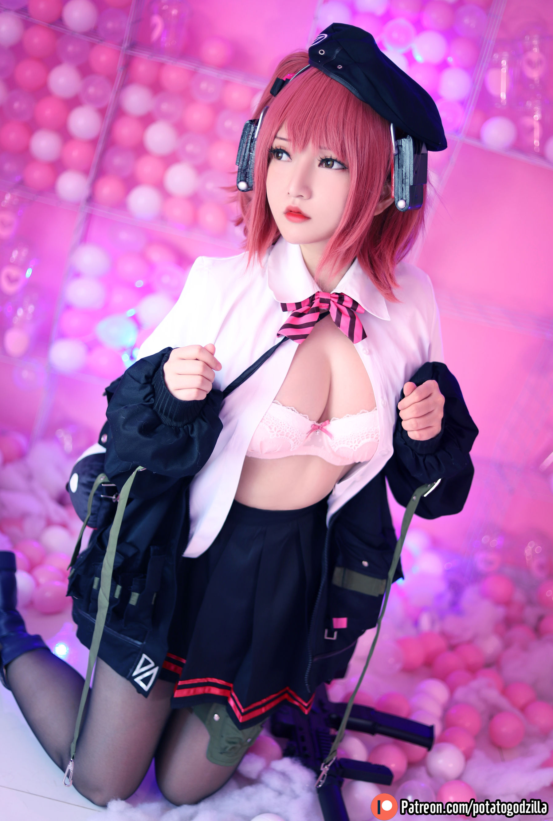 Coser小姐姐Potato Godzilla - MP7 (Girls Frontline)-图21