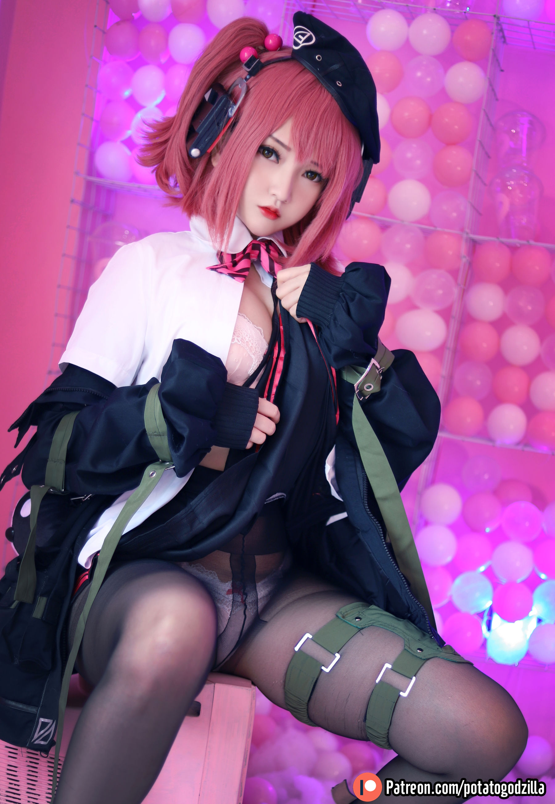 Coser小姐姐Potato Godzilla - MP7 (Girls Frontline)-图23