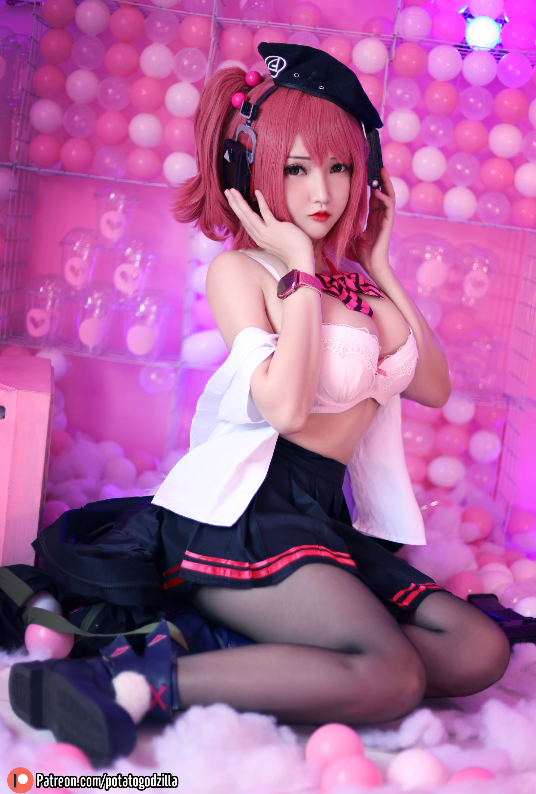 Coser小姐姐Potato Godzilla - MP7 (Girls Frontline)-图25