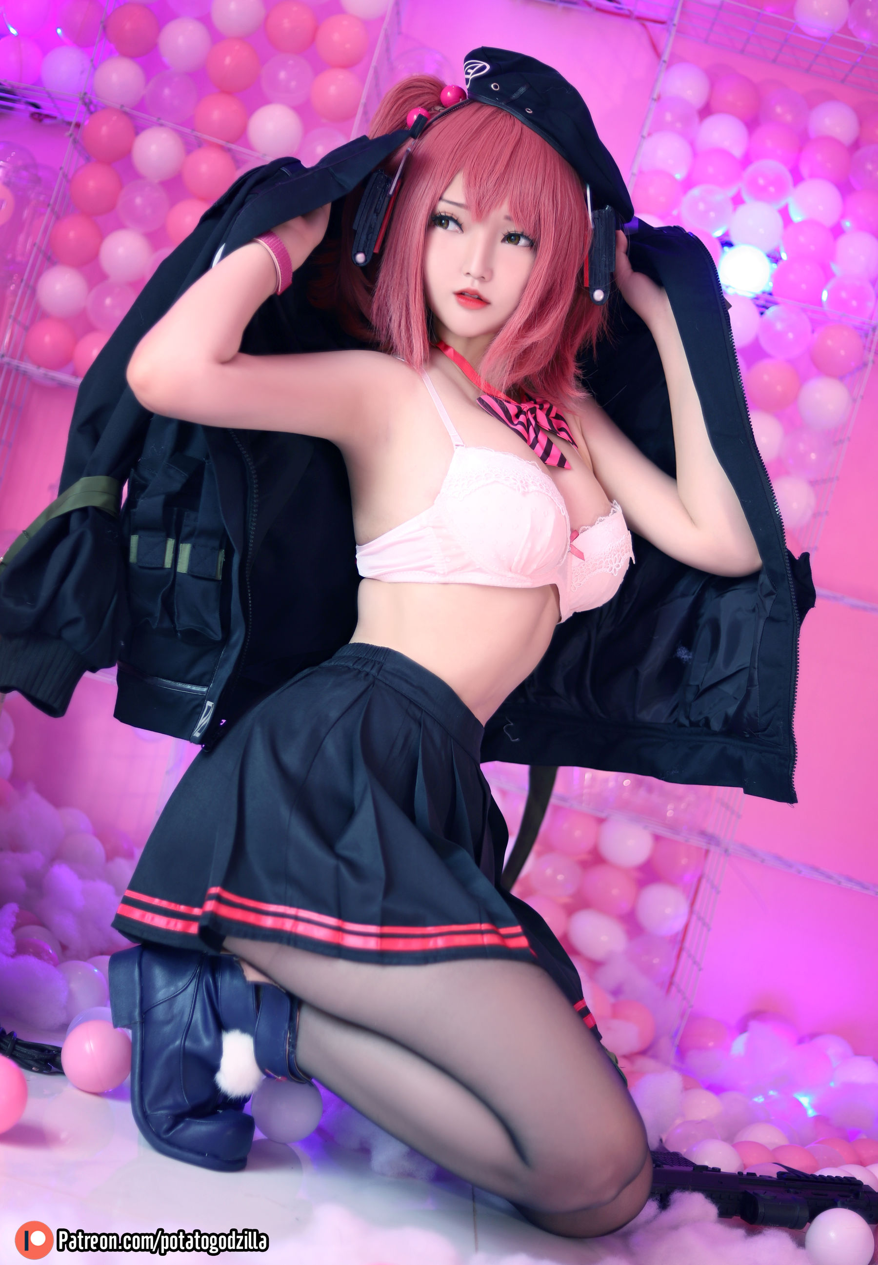 Coser小姐姐Potato Godzilla - MP7 (Girls Frontline)-图28