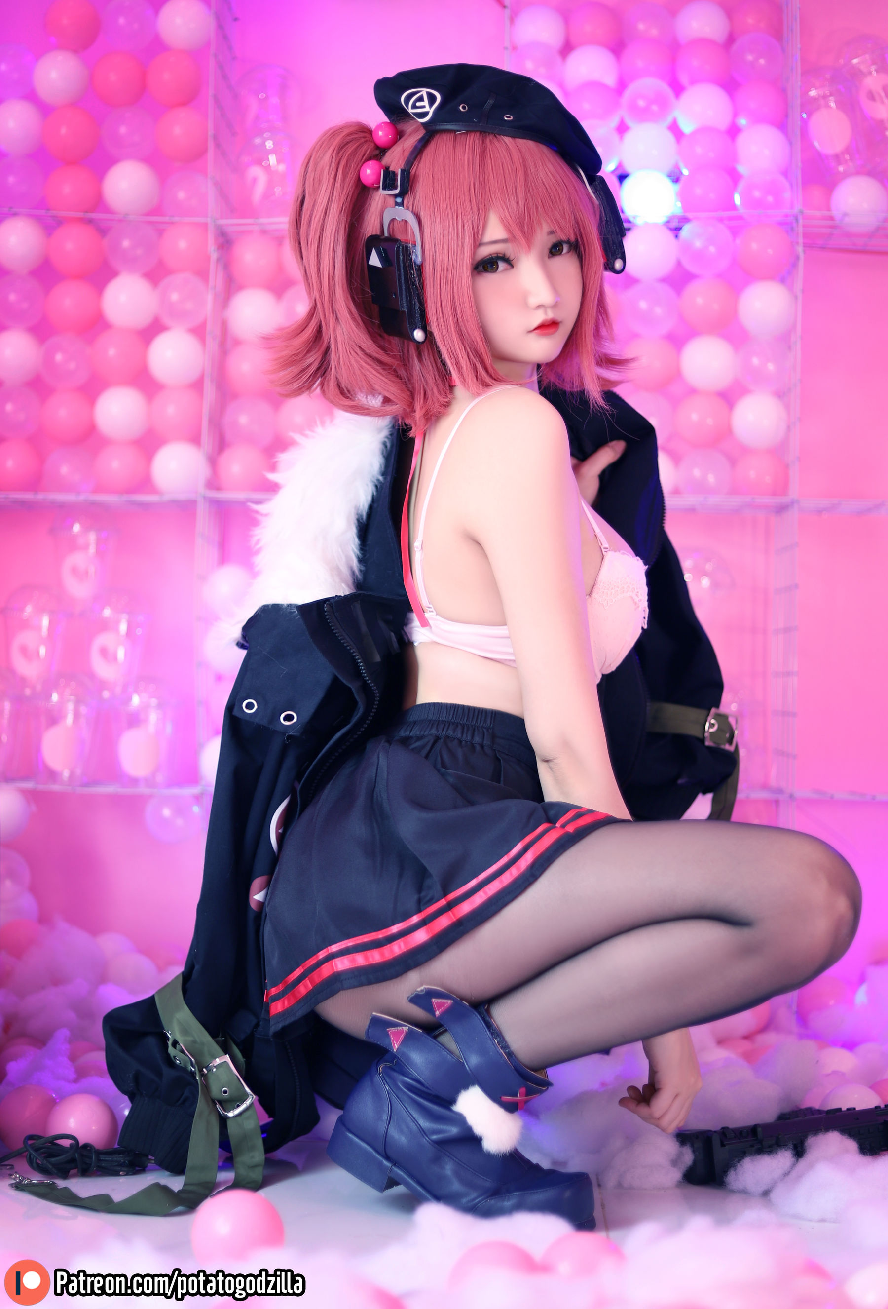 Coser小姐姐Potato Godzilla - MP7 (Girls Frontline)-图30