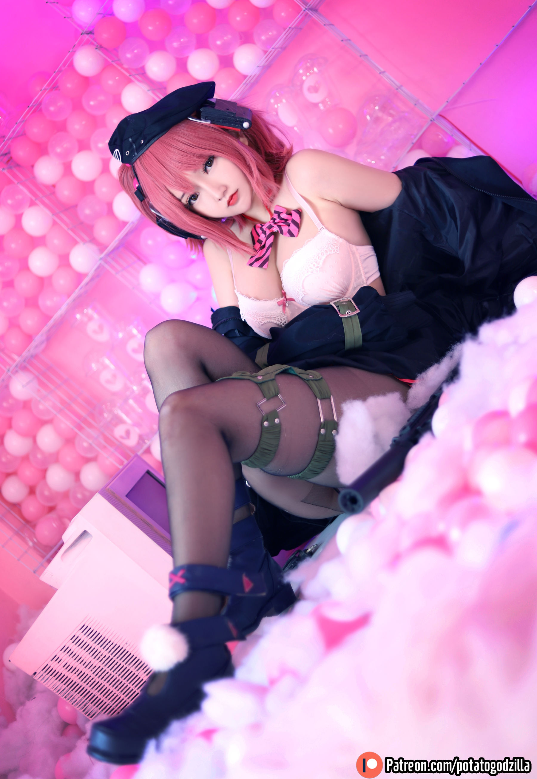 Coser小姐姐Potato Godzilla - MP7 (Girls Frontline)-图31