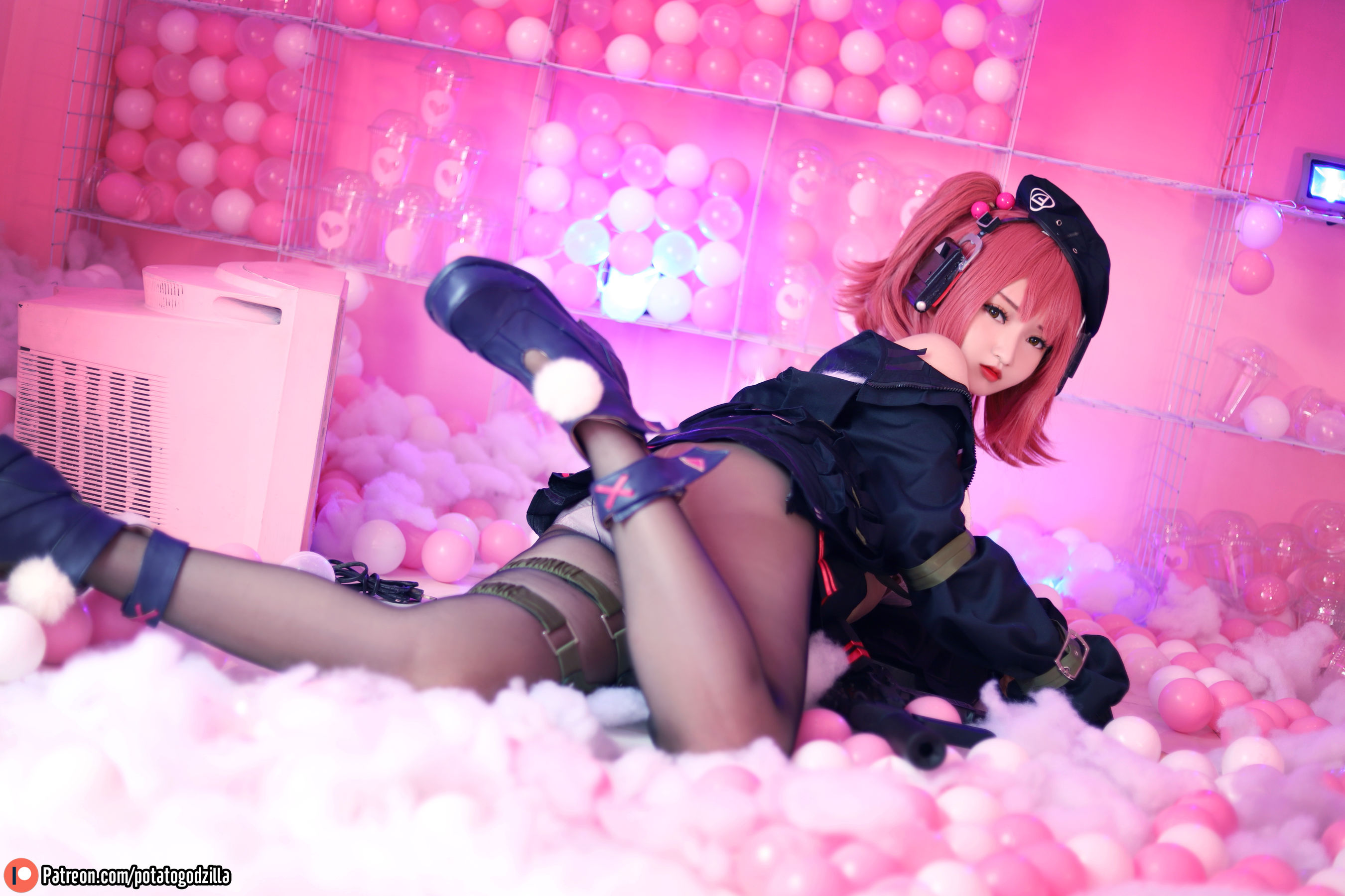 Coser小姐姐Potato Godzilla - MP7 (Girls Frontline)-图32