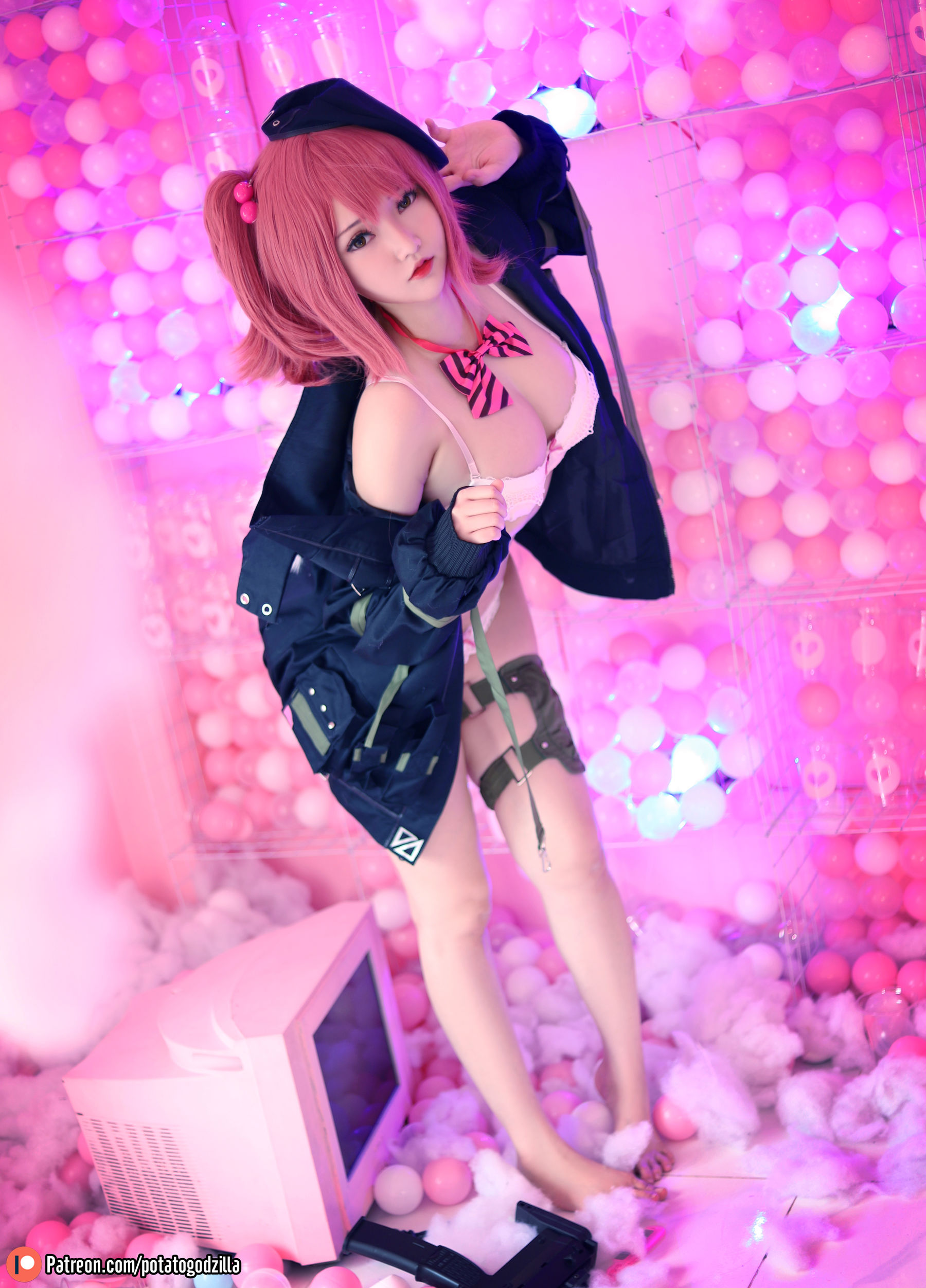 Coser小姐姐Potato Godzilla - MP7 (Girls Frontline)-图33