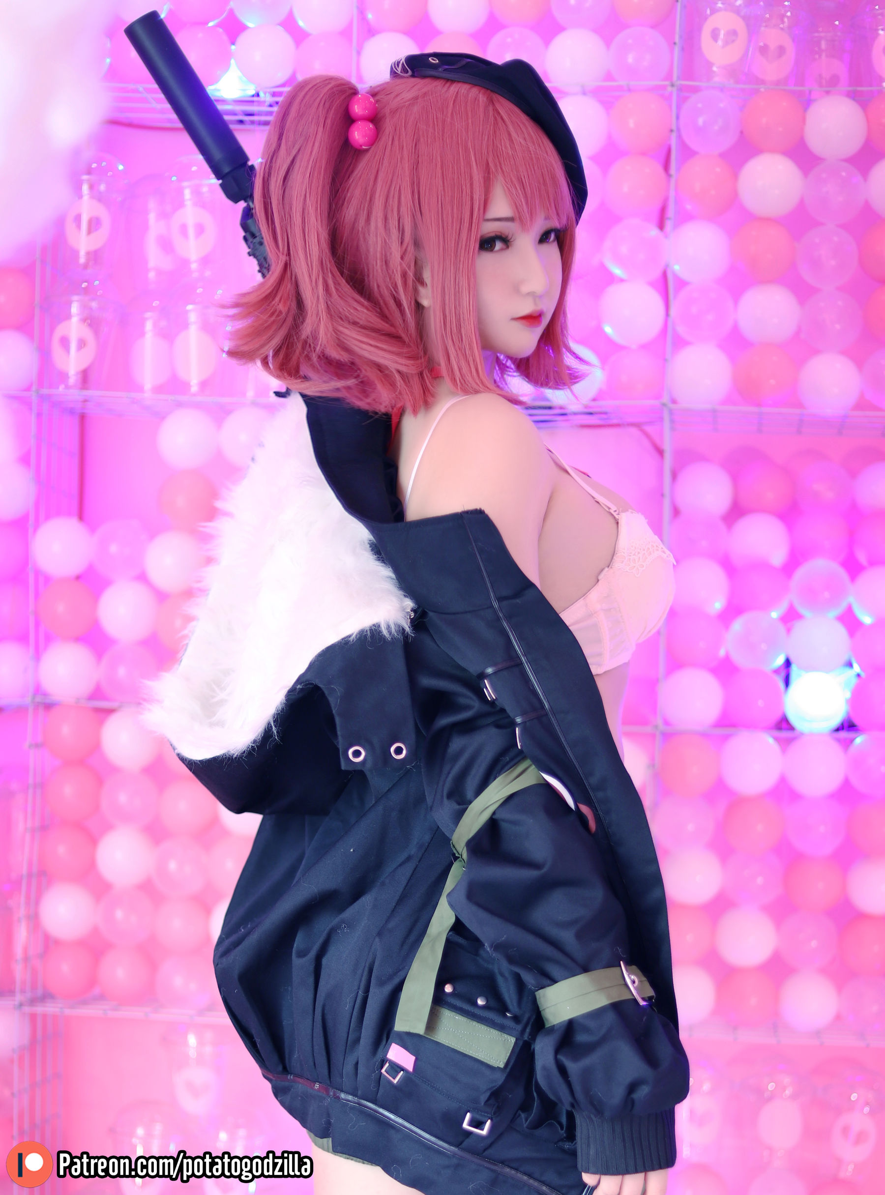 Coser小姐姐Potato Godzilla - MP7 (Girls Frontline)-图34