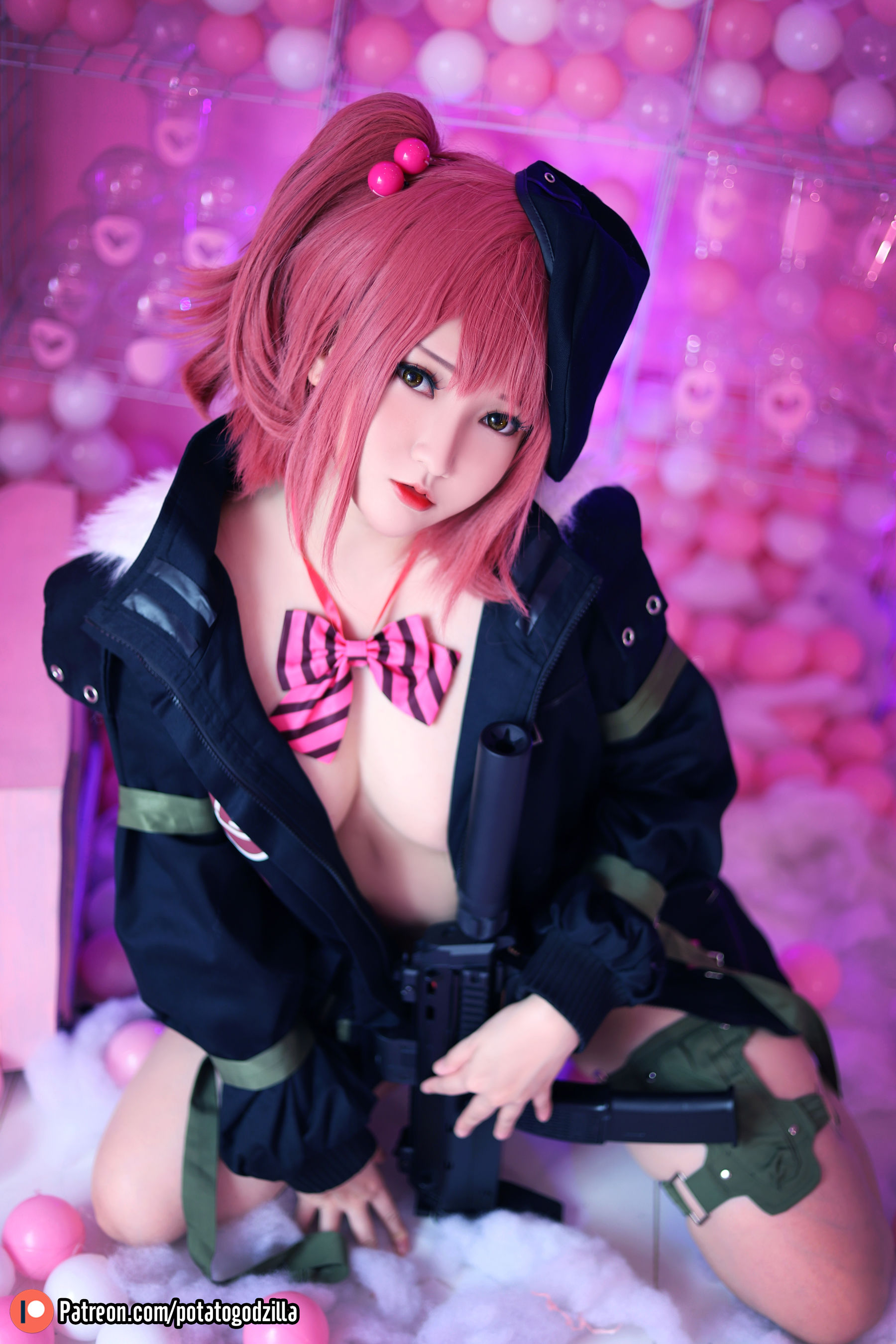 Coser小姐姐Potato Godzilla - MP7 (Girls Frontline)-图39